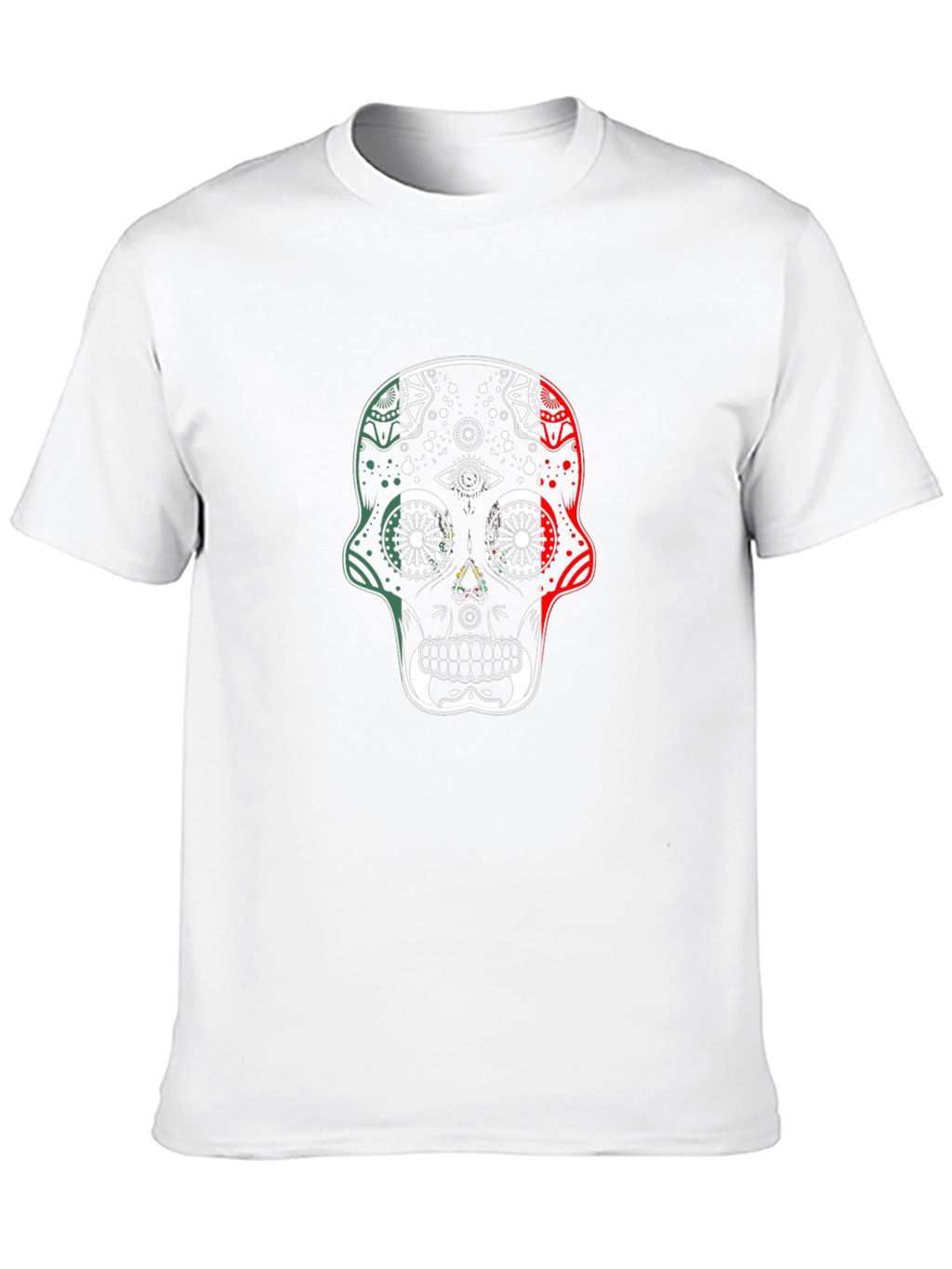Mexican Sugar Skull T-Shirt - Dia de los Muertos
