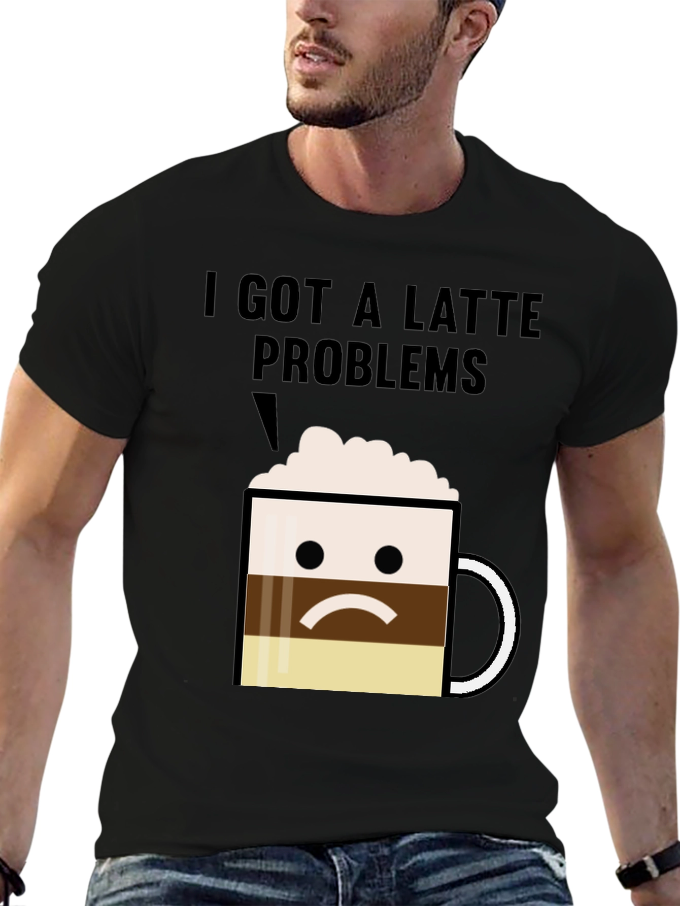 Latte Problems Graphic T-Shirt