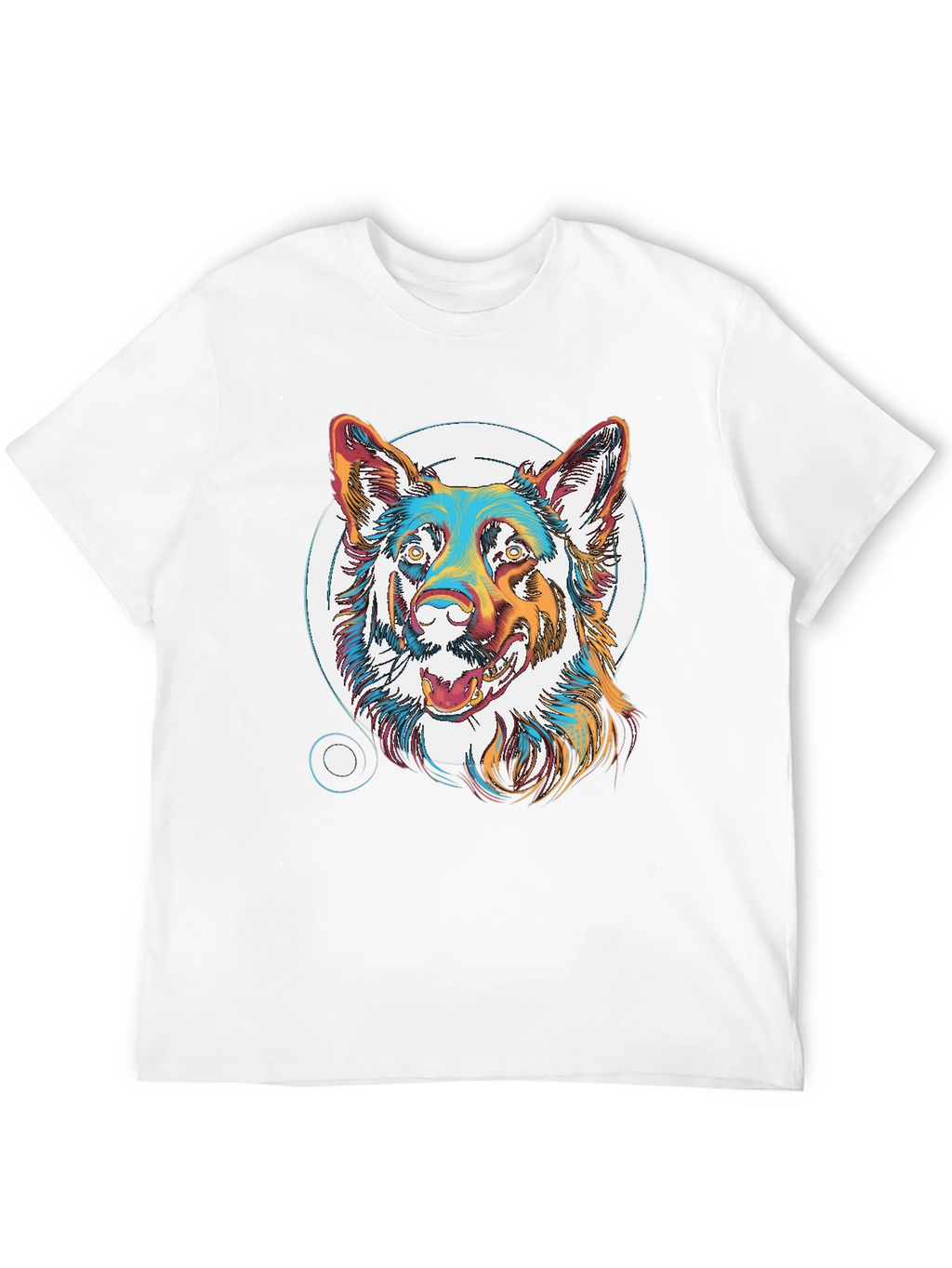 Cool Dog Graphic T-Shirt - Unisex Black Tee