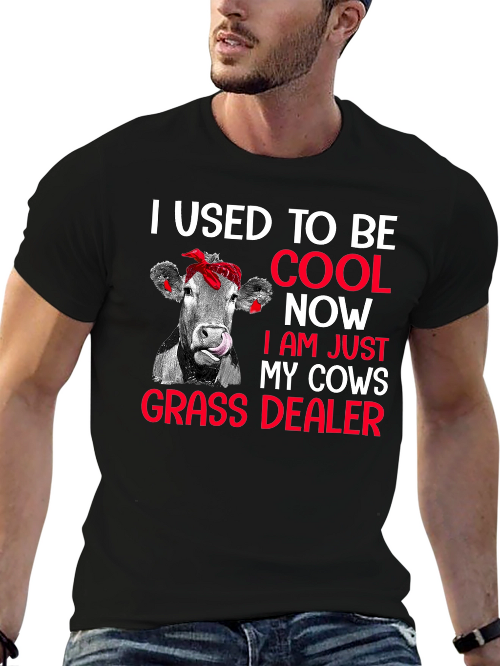 Cool Cows Grass Dealer T-Shirt