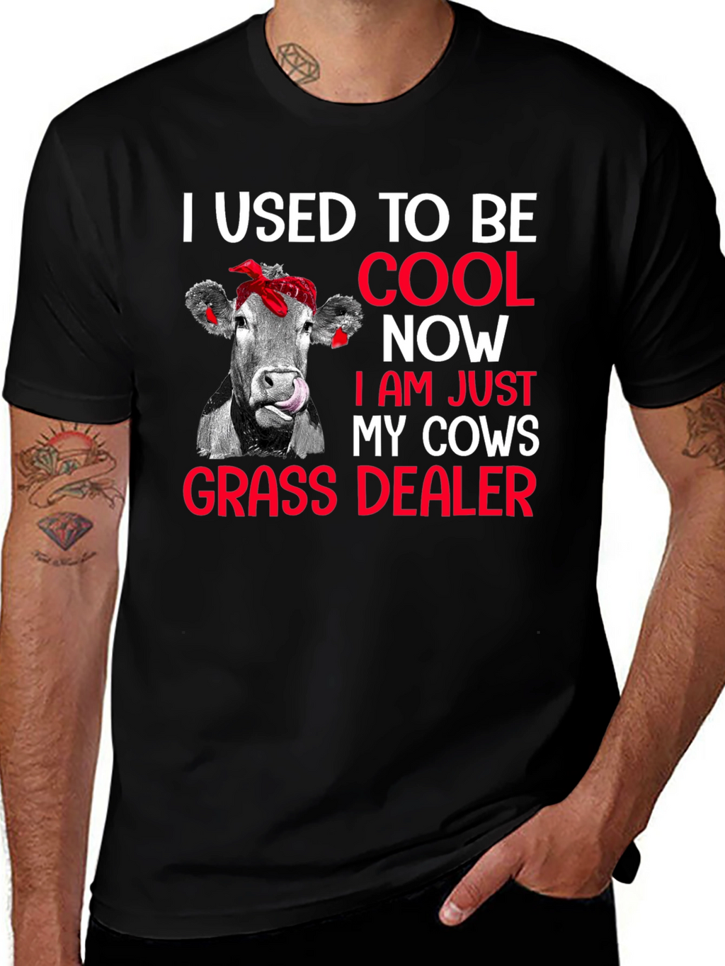Cool Cows Grass Dealer T-Shirt