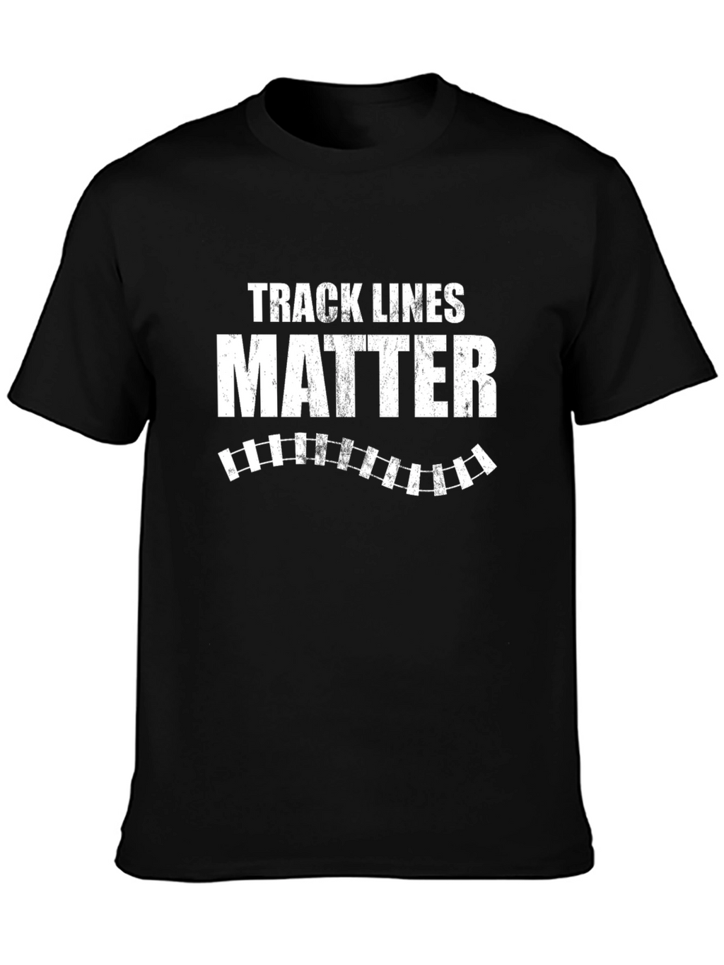 Track Lines Matter T-Shirt - Train Enthusiast Tee