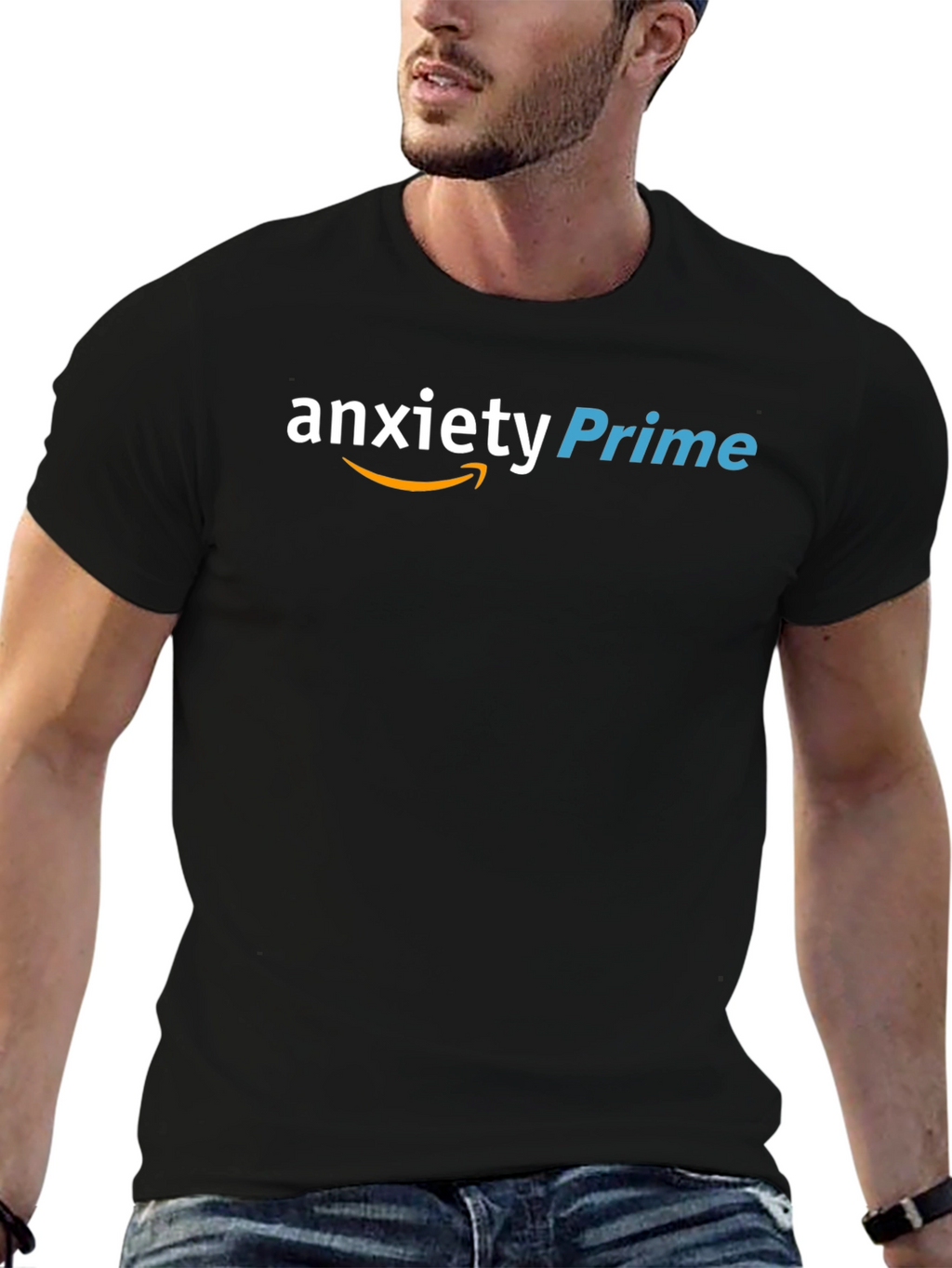 Anxiety Prime Black T-Shirt