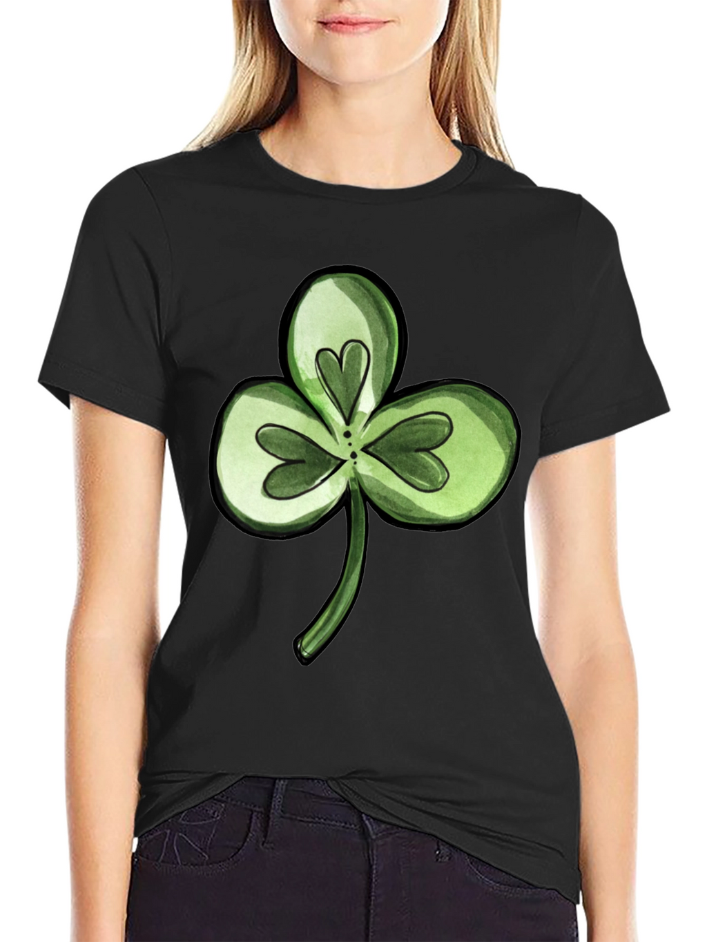 Shamrock T-Shirt: St. Patricks Day Luck