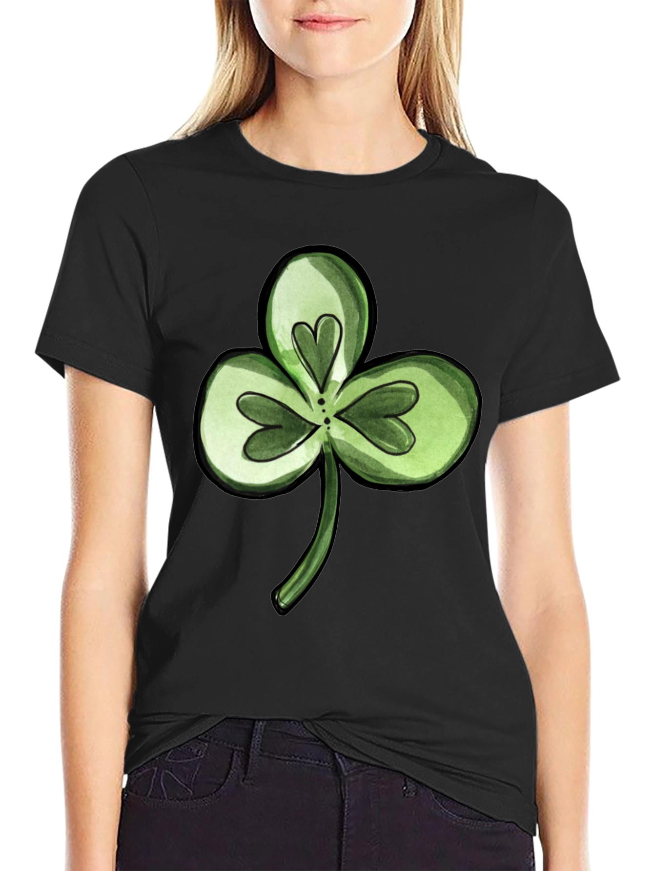 Shamrock T-Shirt: St. Patricks Day Luck