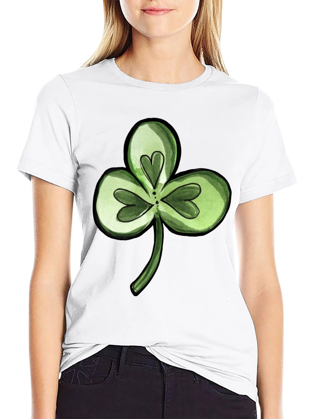 Shamrock T-Shirt: St. Patricks Day Luck