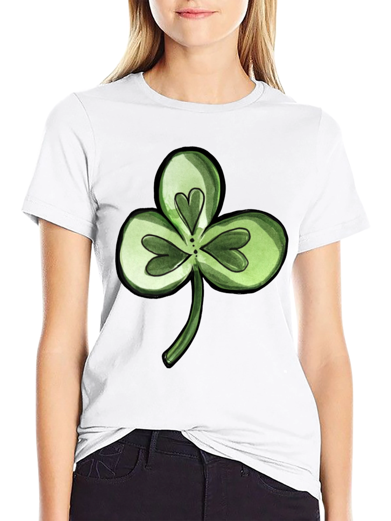 Shamrock T-Shirt: St. Patricks Day Luck