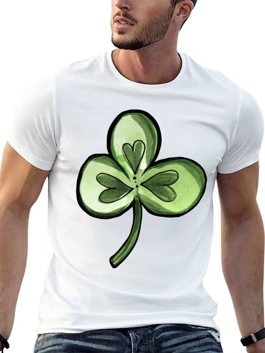 Shamrock T-Shirt: St. Patricks Day Luck