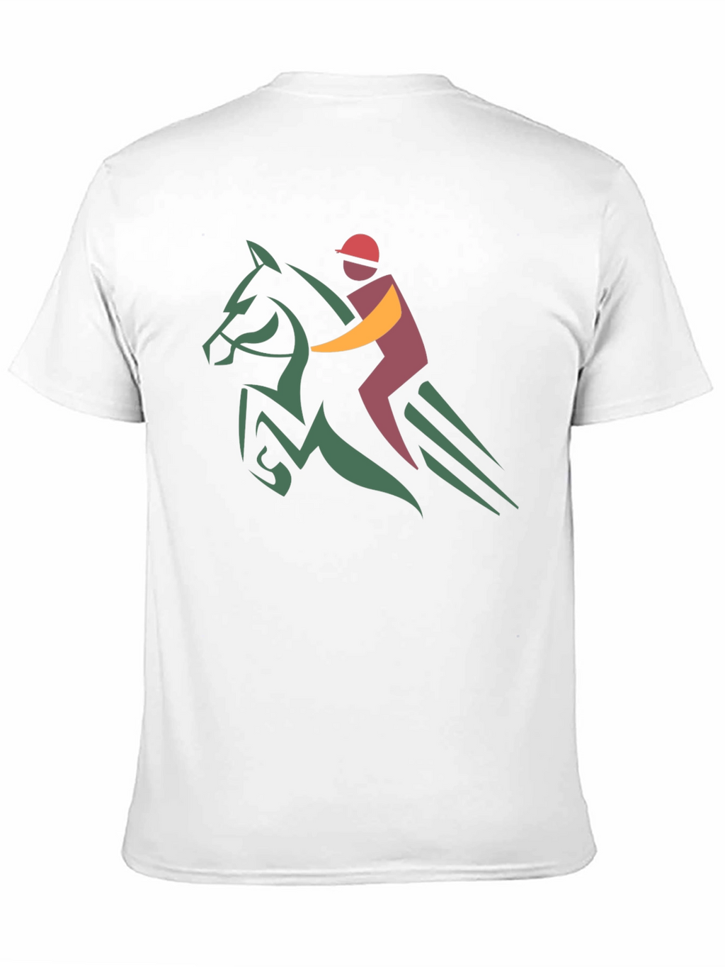Equestrian Horse Rider T-Shirt - Black