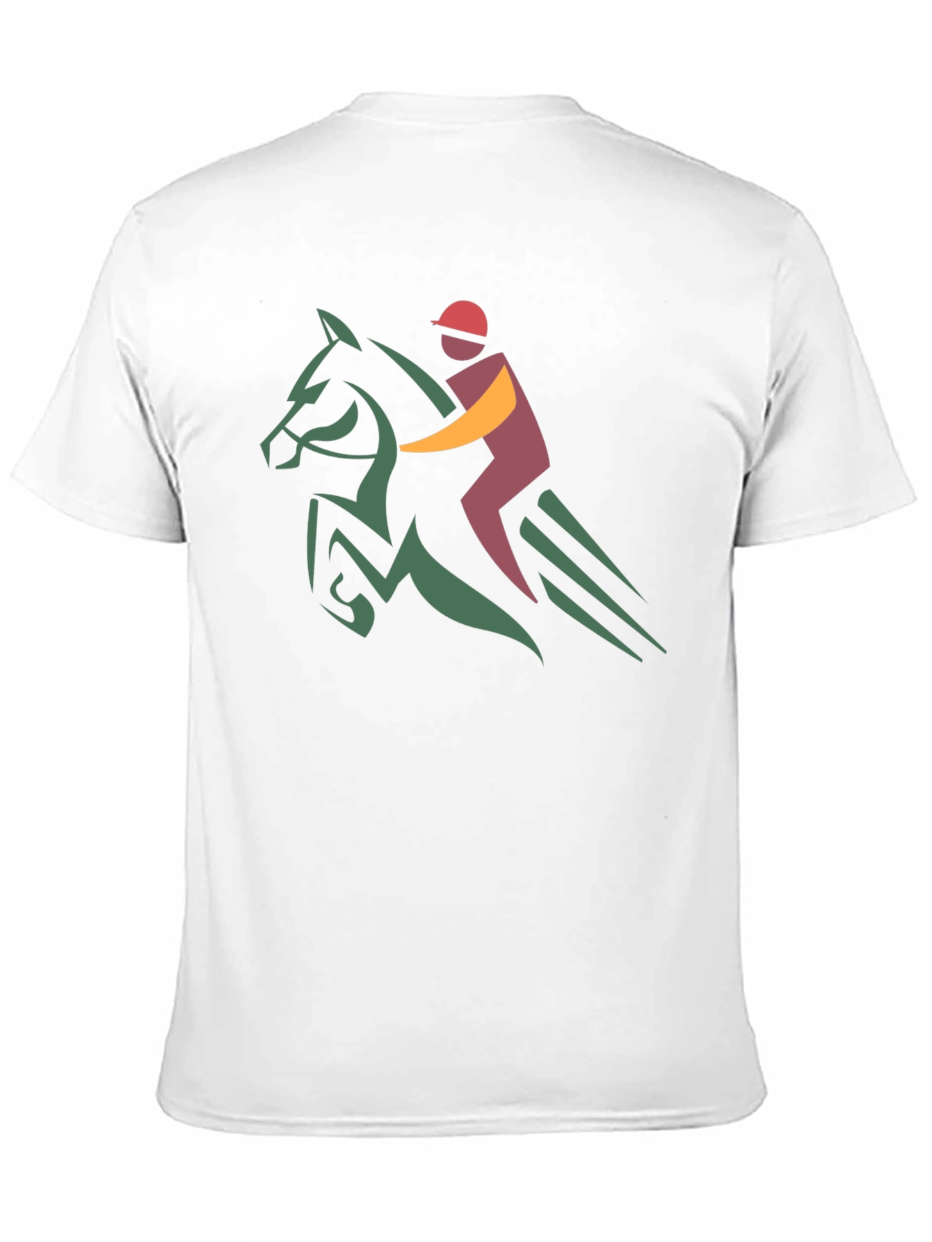 Equestrian Horse Rider T-Shirt - Black
