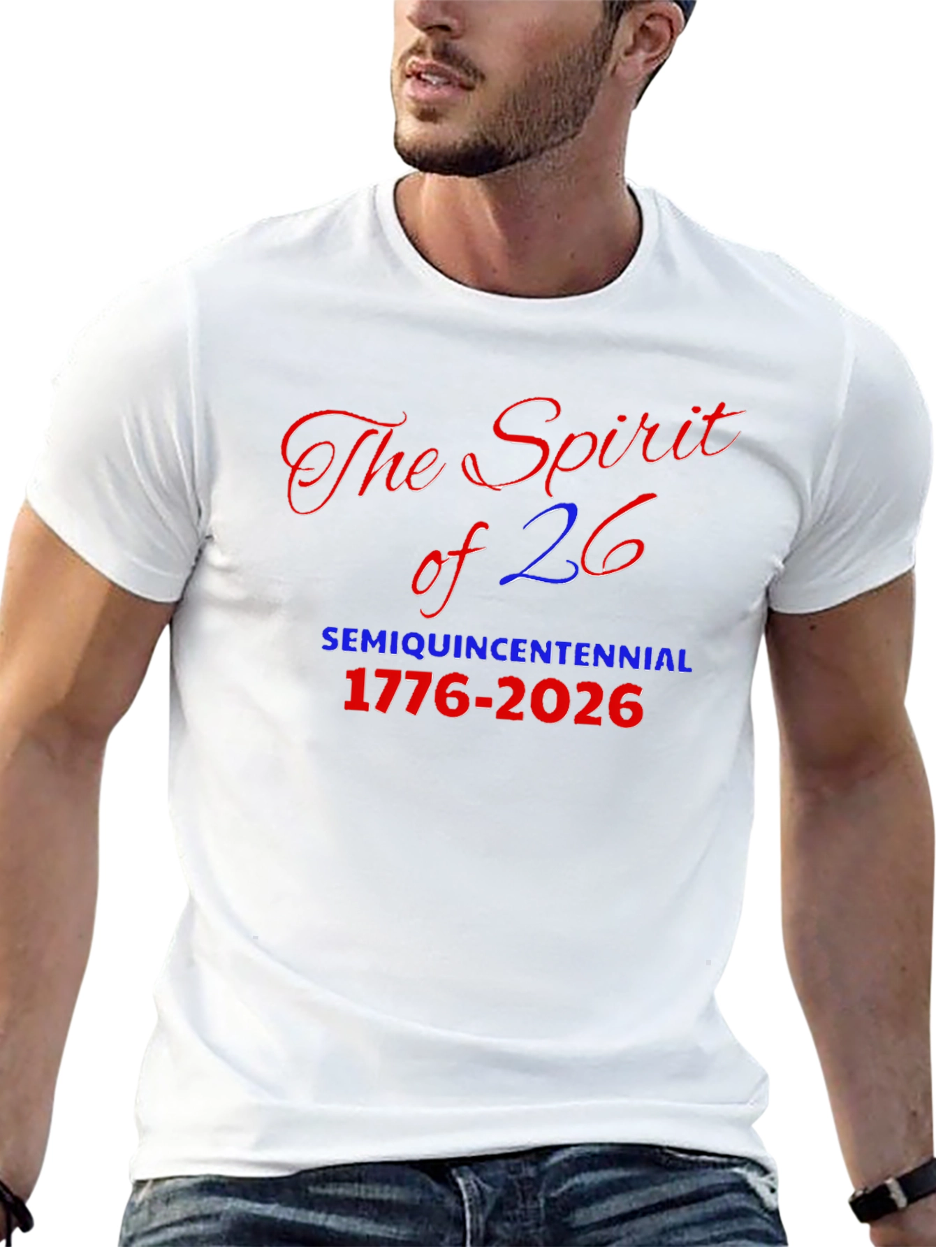 Spirit of 26 Semiquincentennial Tee