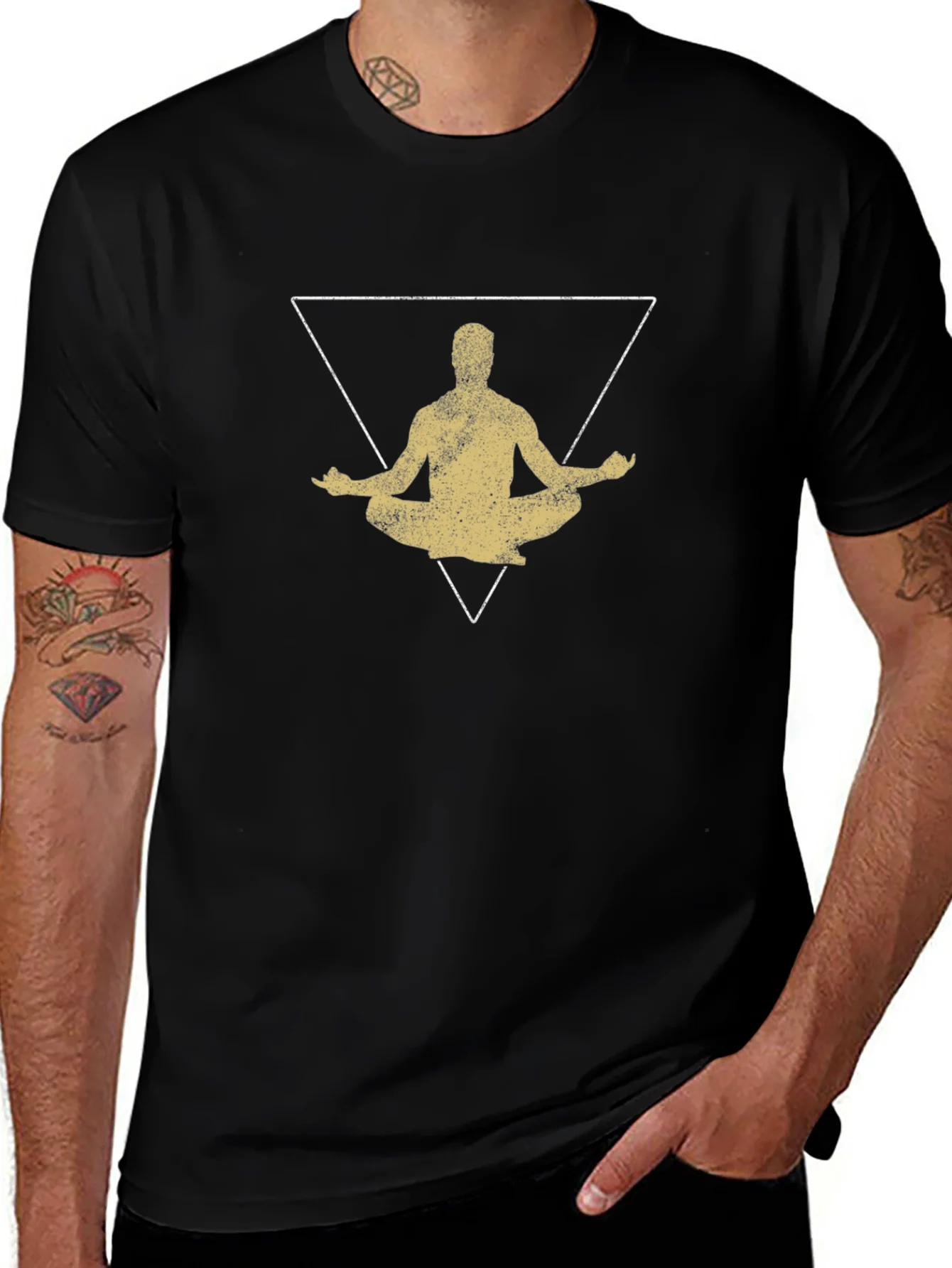 Meditate T-Shirt - Yoga Zen Design
