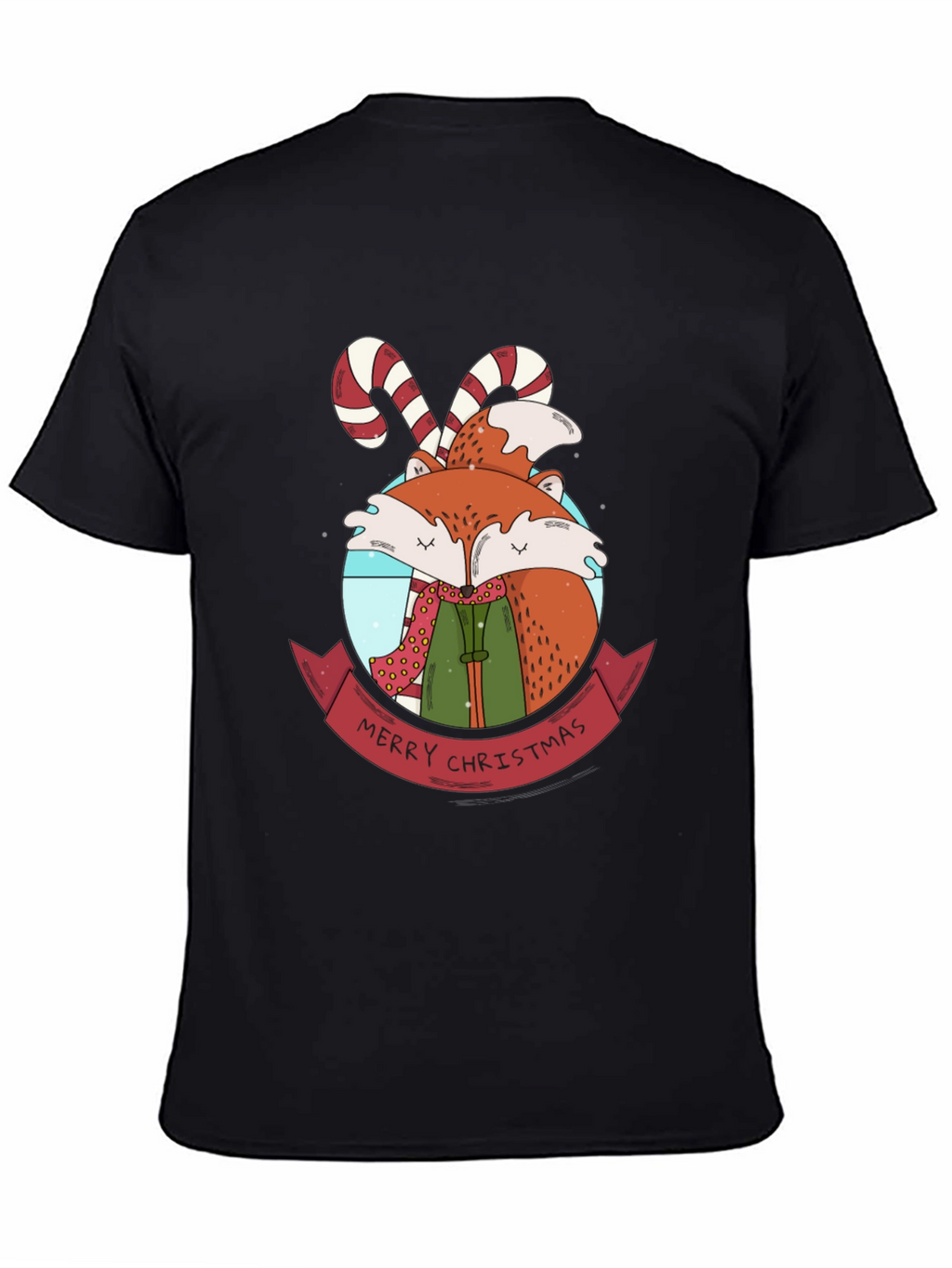Festive Fox Christmas T-Shirt