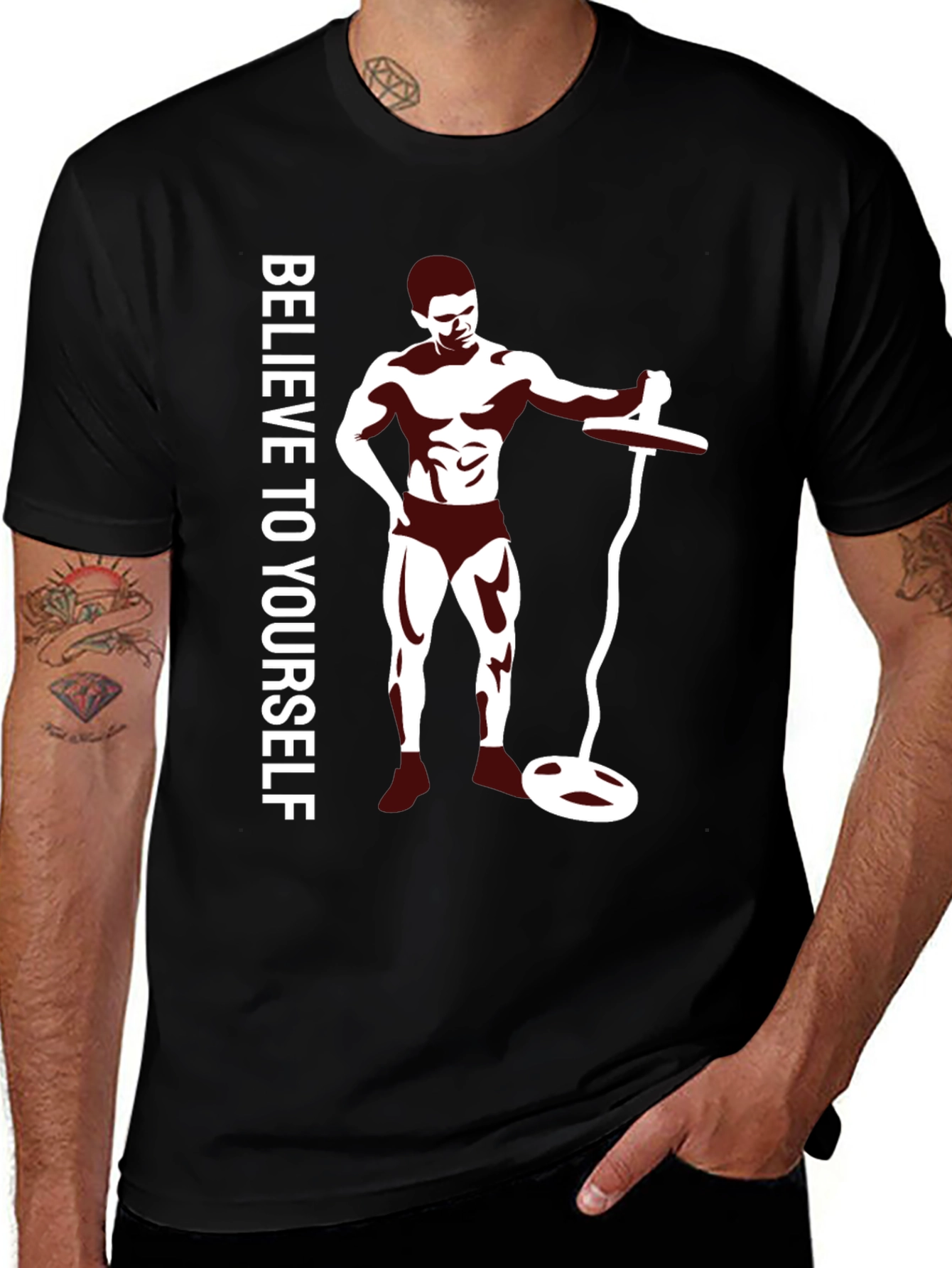 Believe In Yourself Fitness T-Shirt