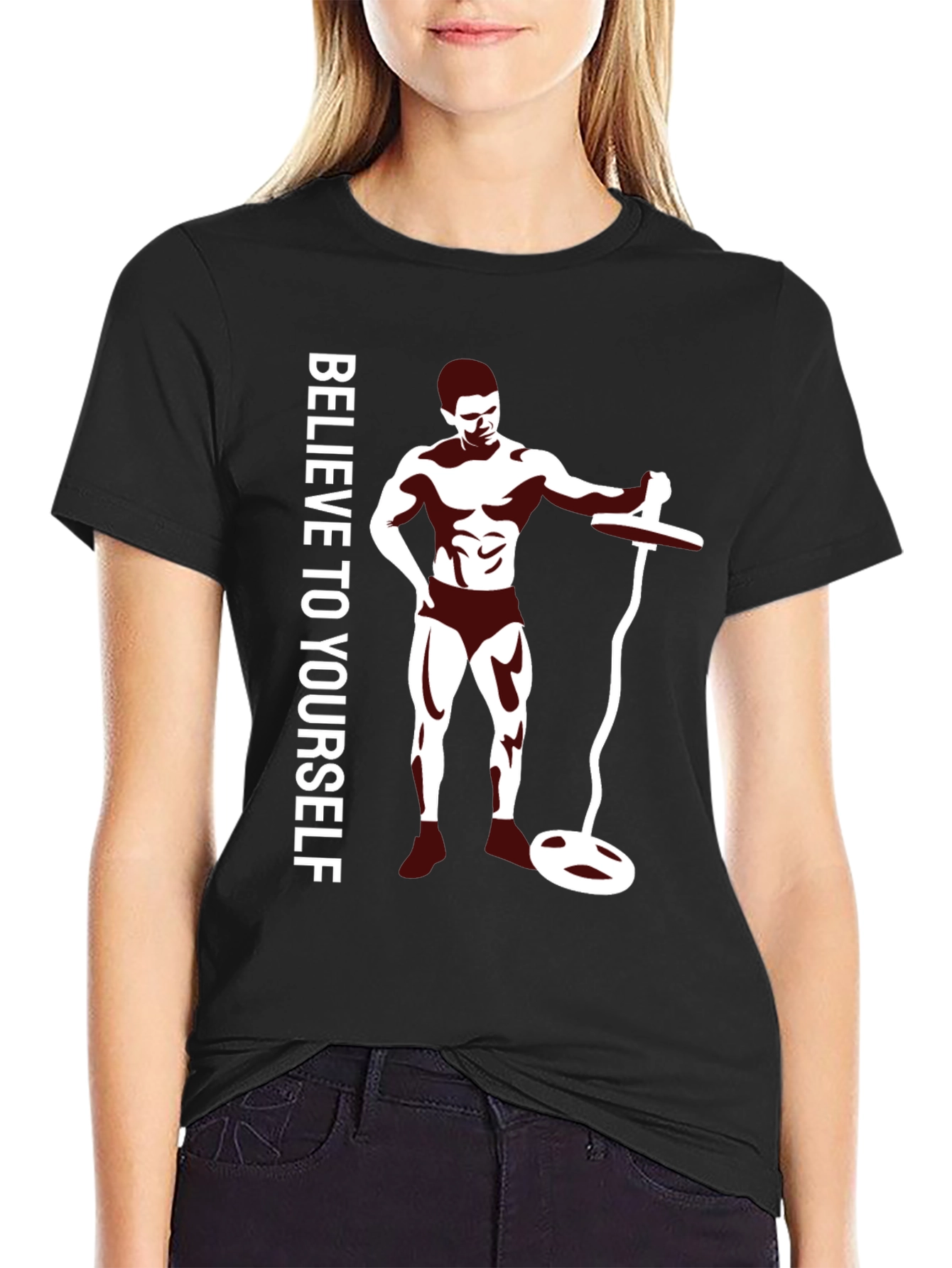 Believe In Yourself Fitness T-Shirt