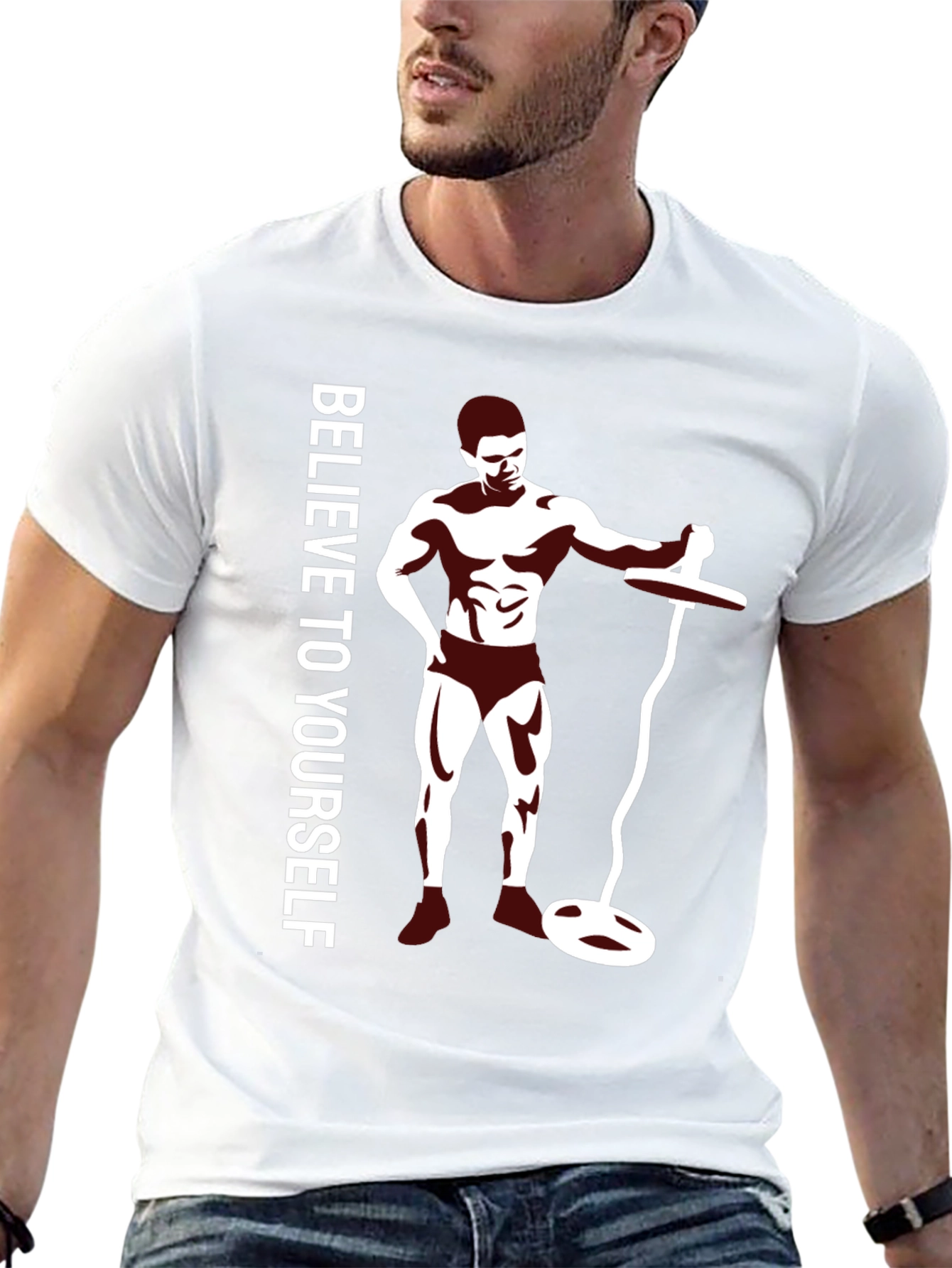 Believe In Yourself Fitness T-Shirt