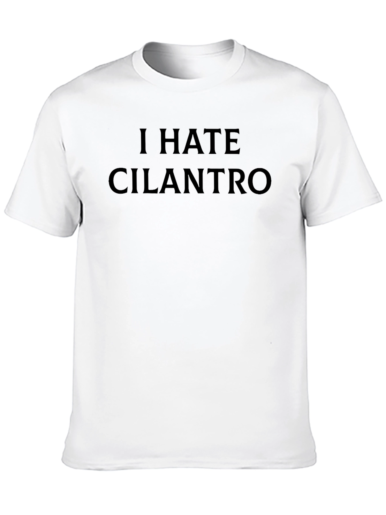 I Hate Cilantro T-Shirt - Funny Foodie Tee