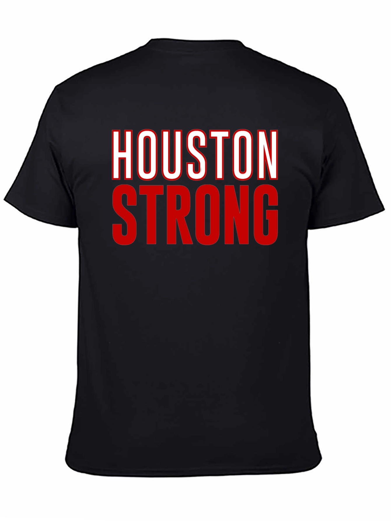 Houston Strong Graphic Tee - Black