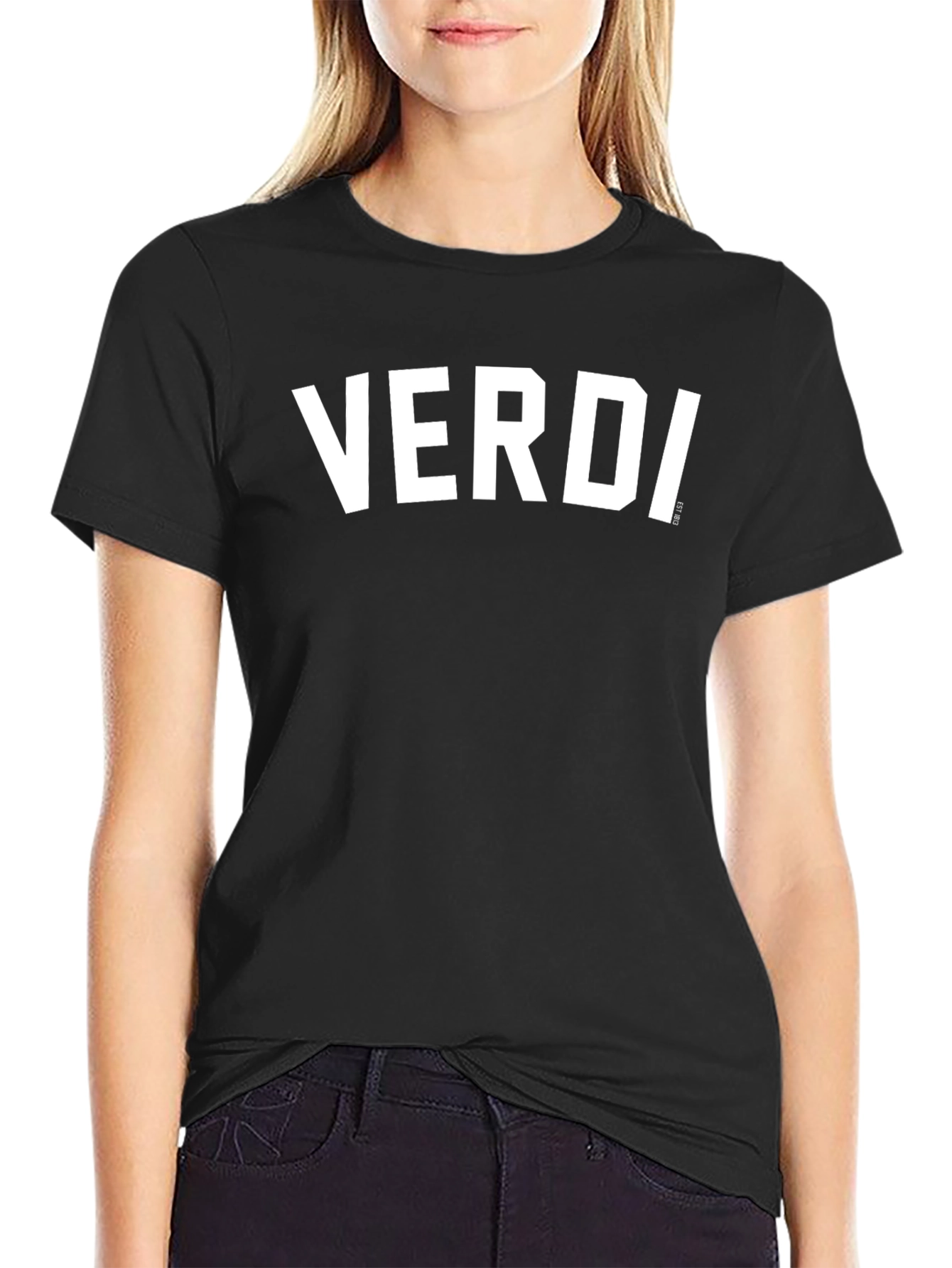 VERDI Bold Graphic T-Shirt - Classic Style