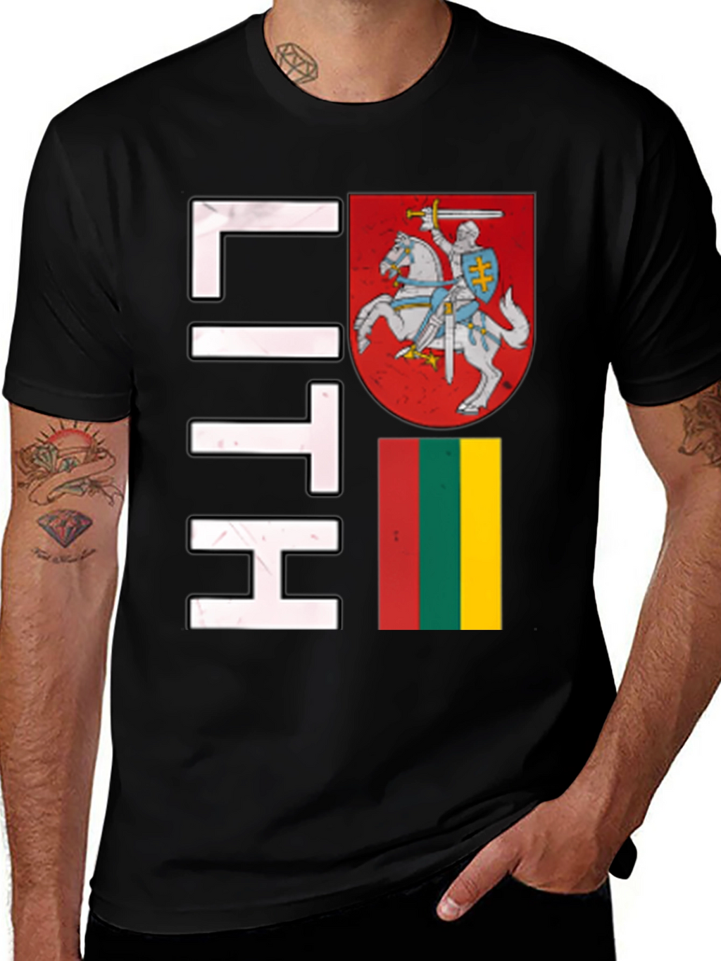 Lithuania Flag T-Shirt