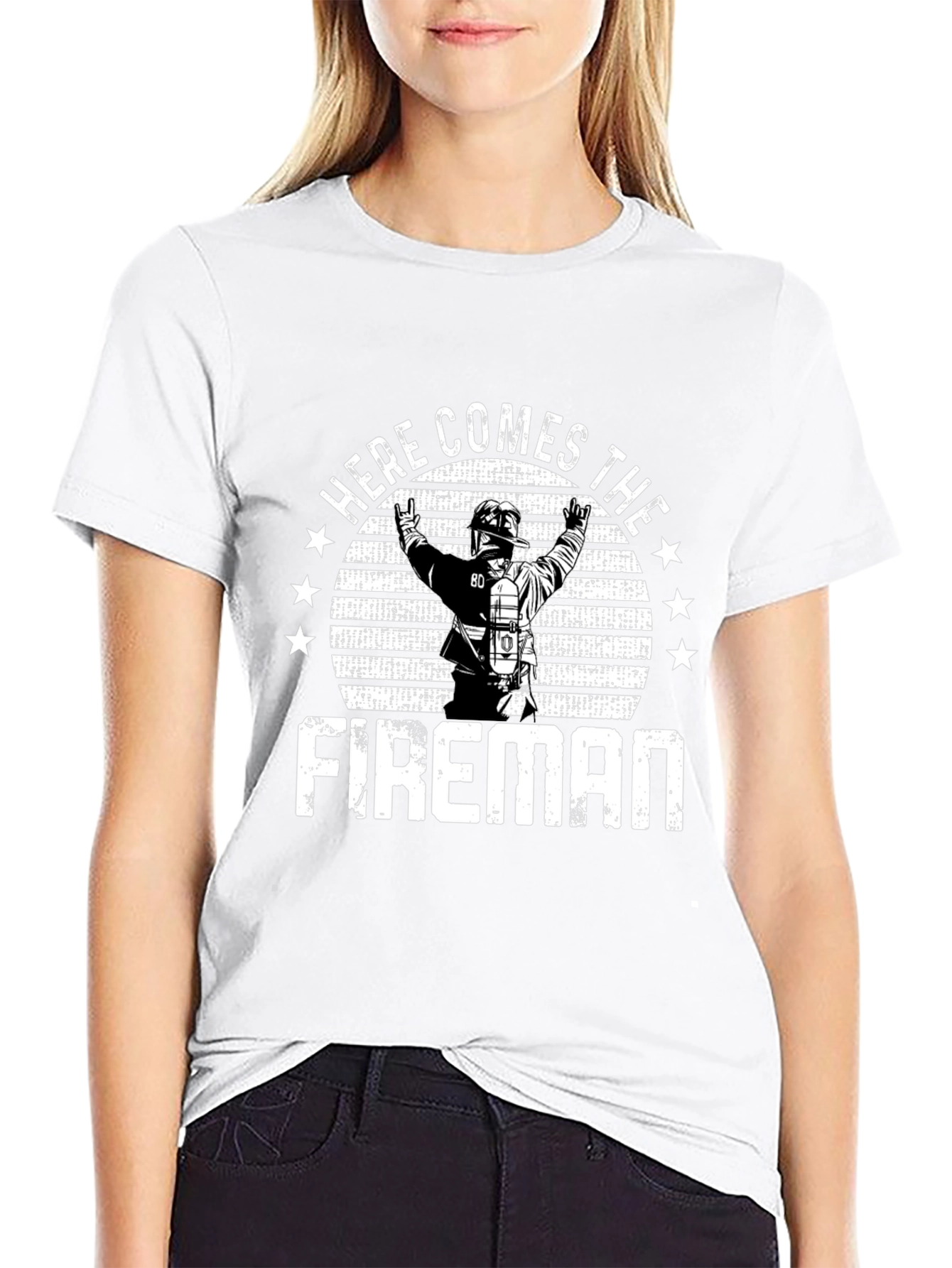 Here Comes The Fireman T-Shirt