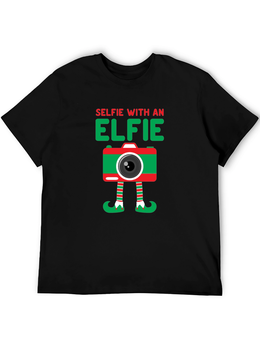 Selfie with an Elfie Christmas T-Shirt