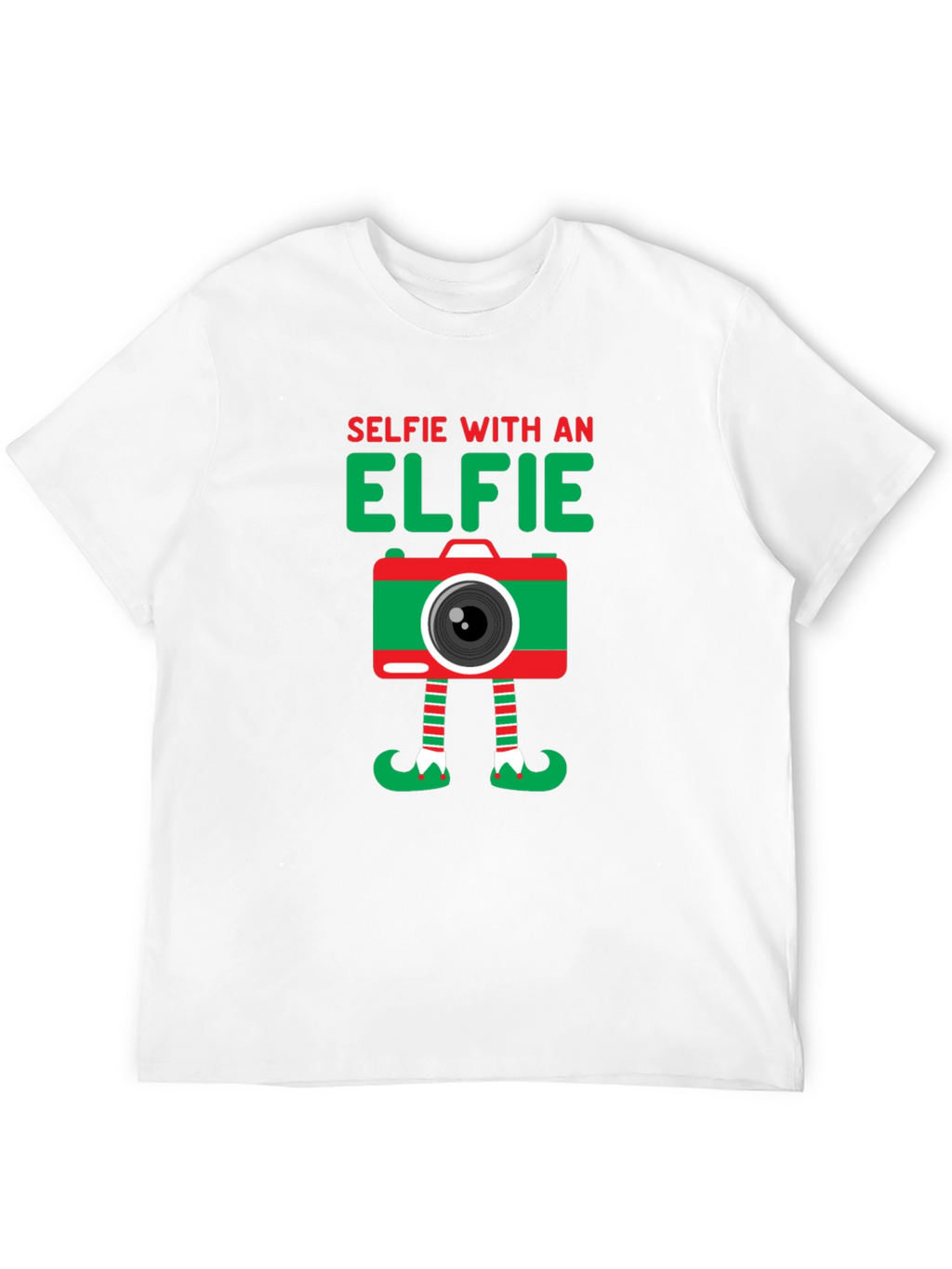 Selfie with an Elfie Christmas T-Shirt