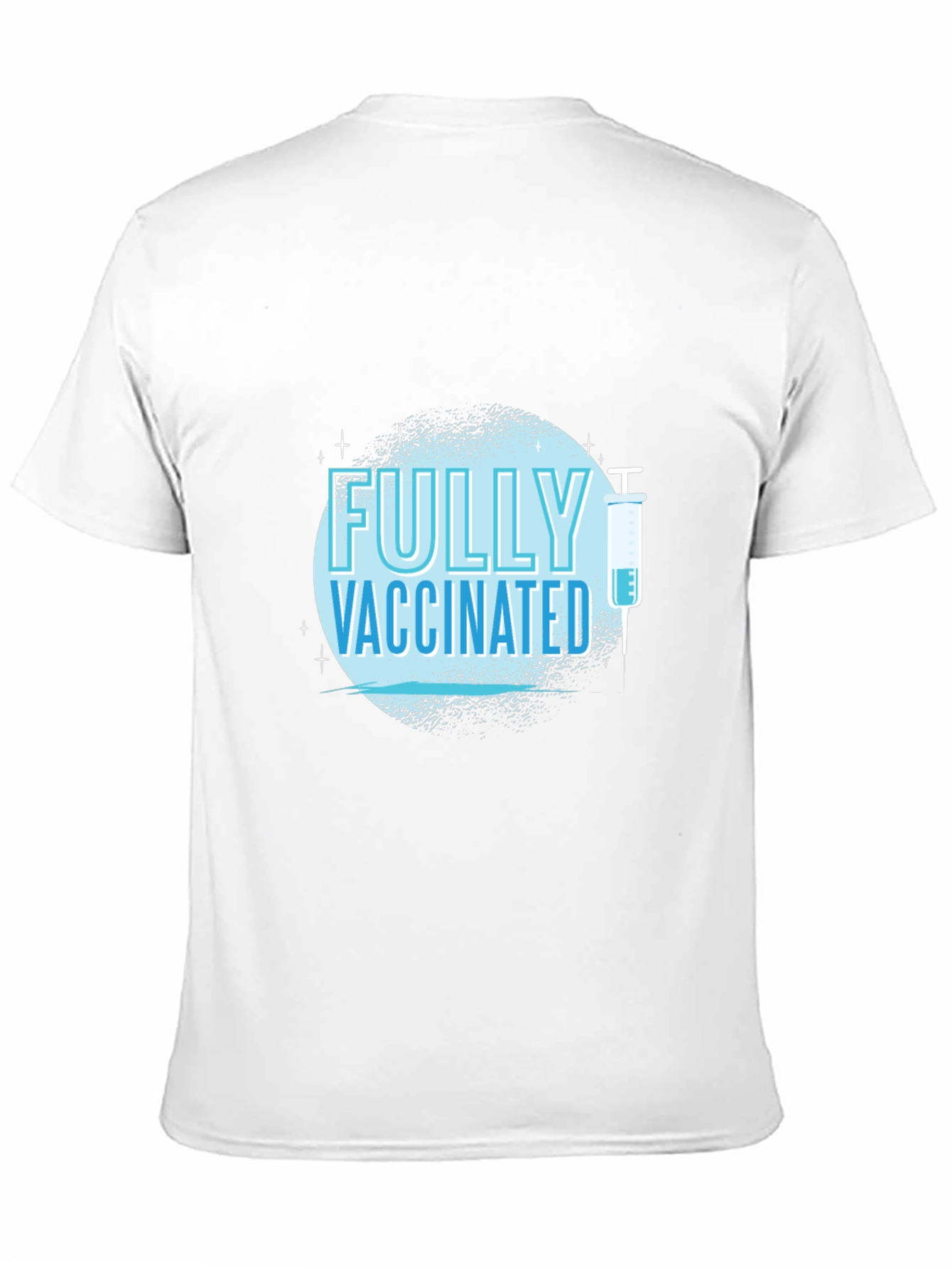 Fully Vaccinated Graphic Tee - Black
