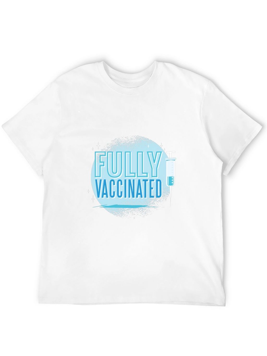 Fully Vaccinated Graphic Tee - Black