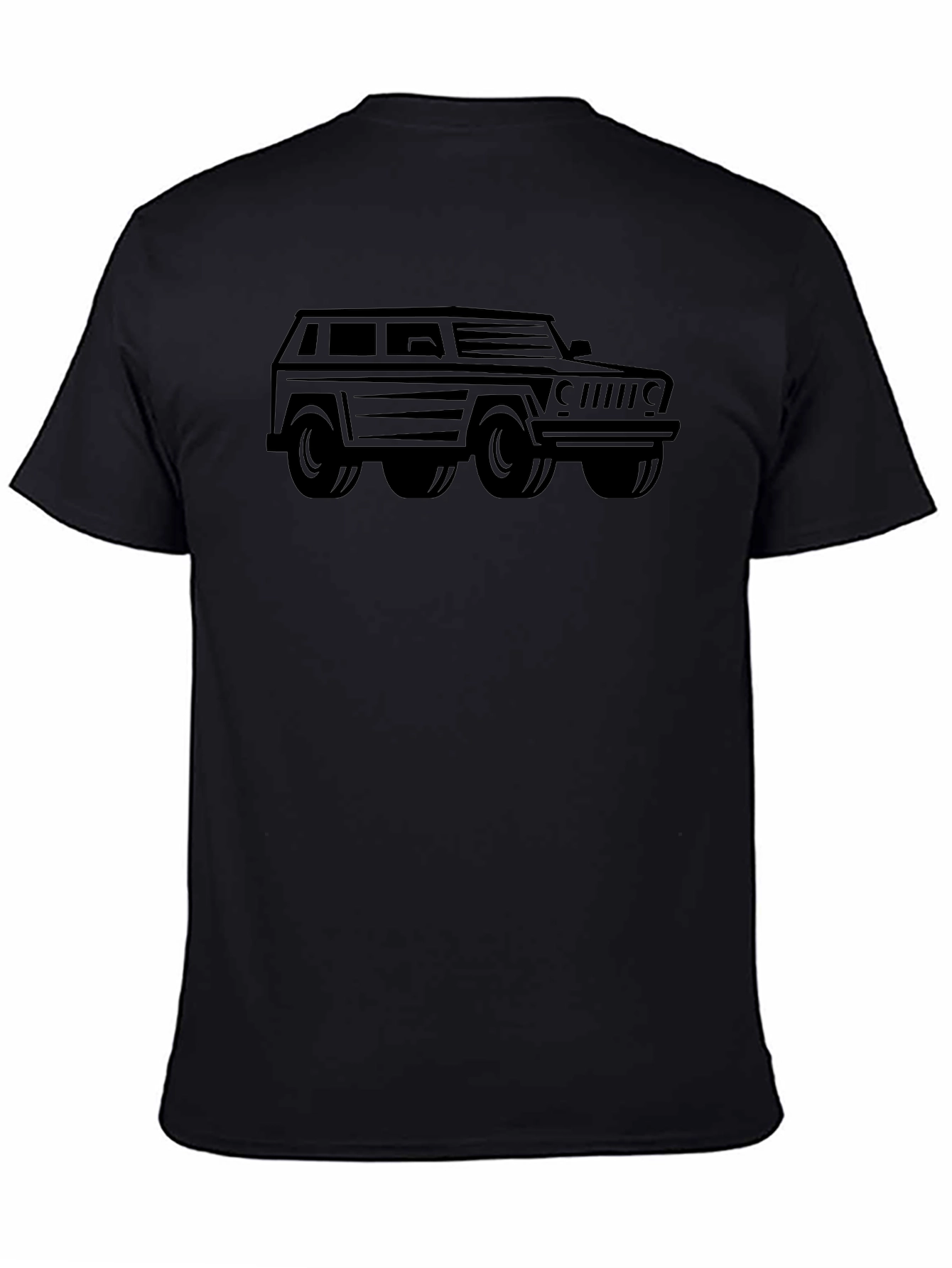Black Jeep Graphic Tee - Automotive Enthusiast Style