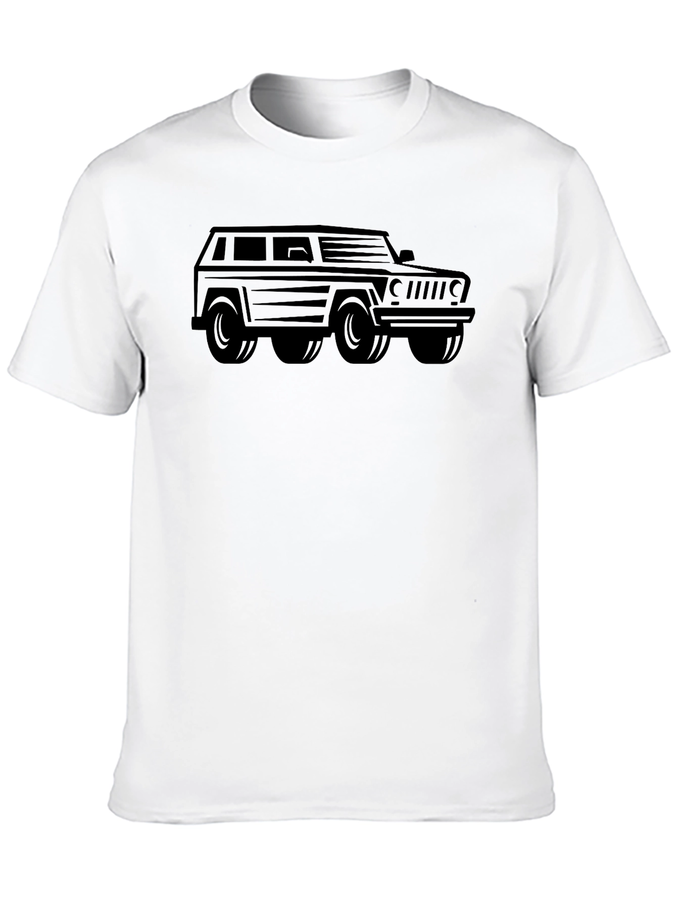 Black Jeep Graphic Tee - Automotive Enthusiast Style