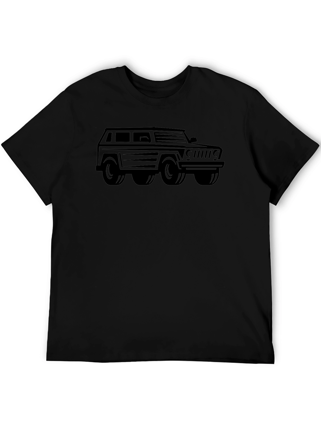 Black Jeep Graphic Tee - Automotive Enthusiast Style
