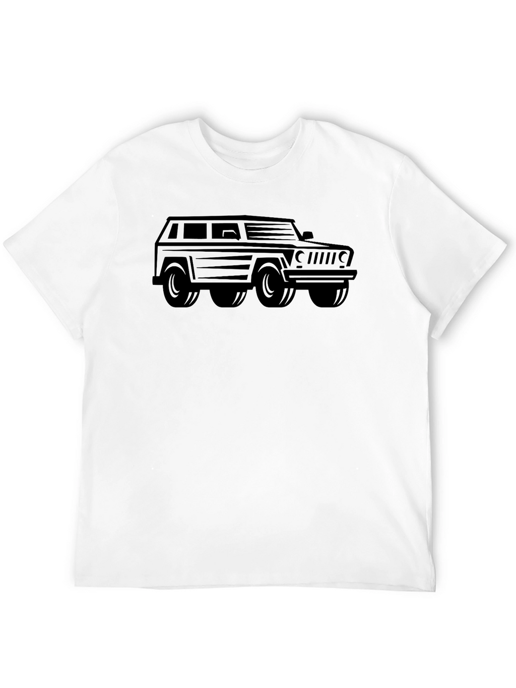 Black Jeep Graphic Tee - Automotive Enthusiast Style