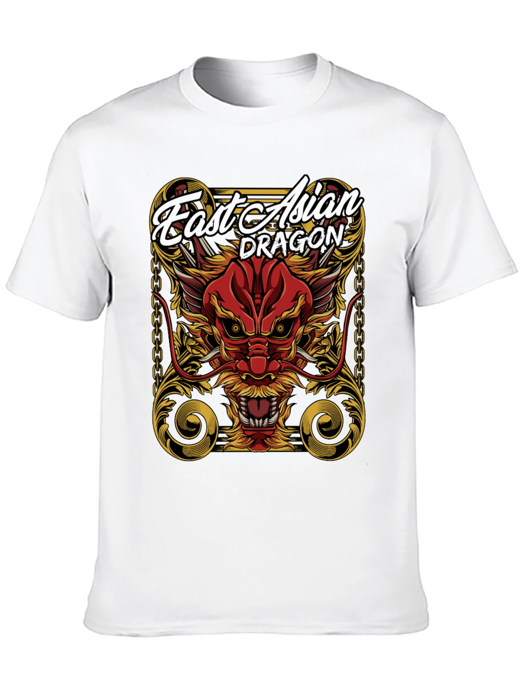 East Asian Dragon Graphic Tee - Bold Statement