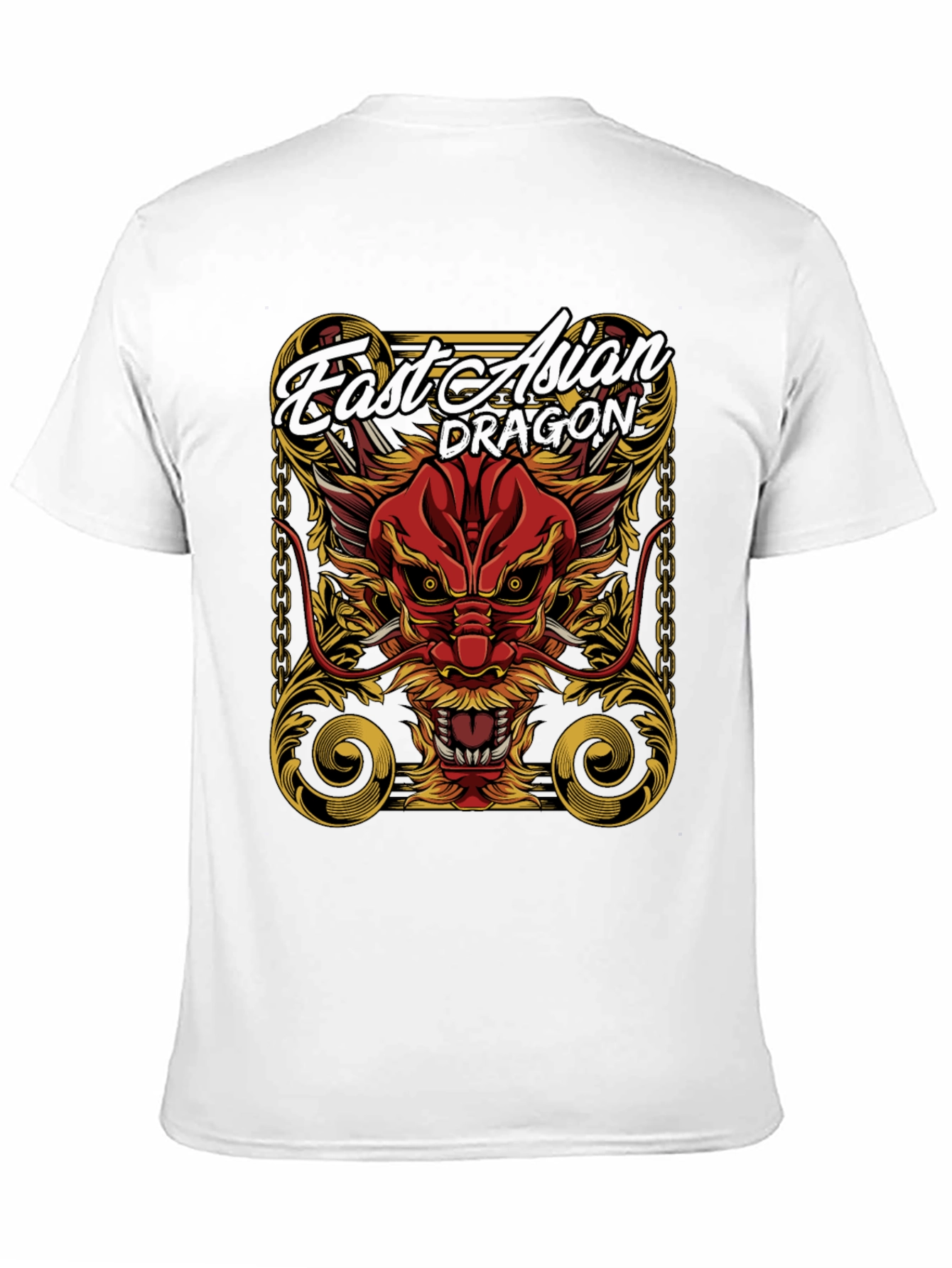 East Asian Dragon Graphic Tee - Bold Statement