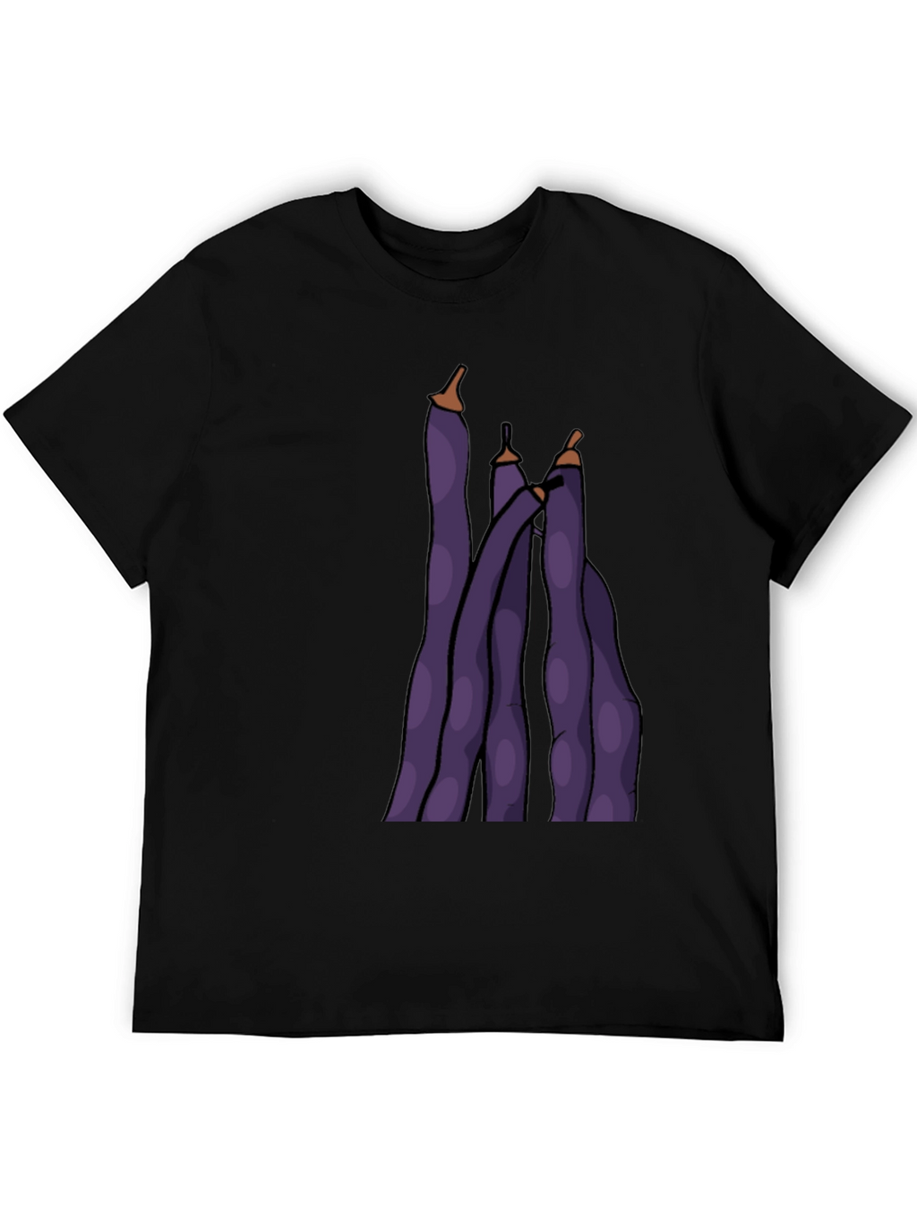 Funky Purple Bean Graphic Tee