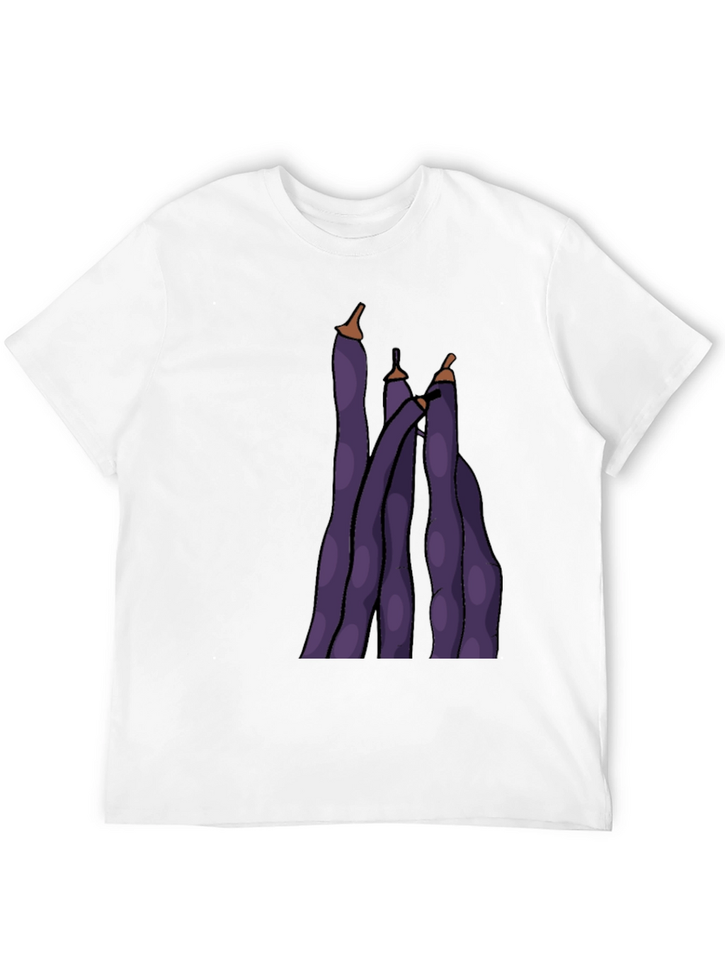Funky Purple Bean Graphic Tee