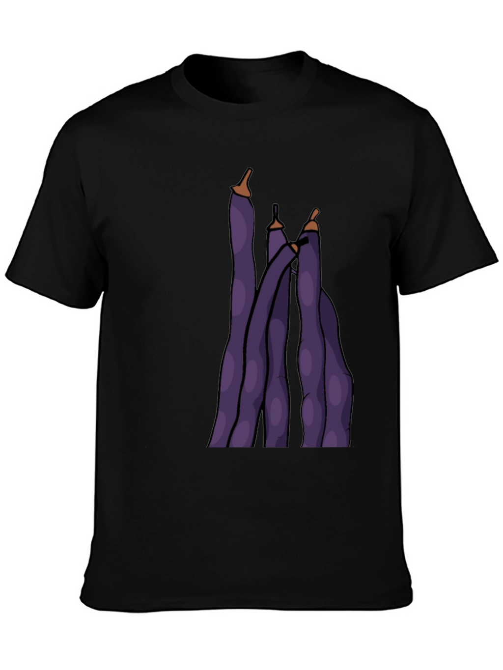Funky Purple Bean Graphic Tee