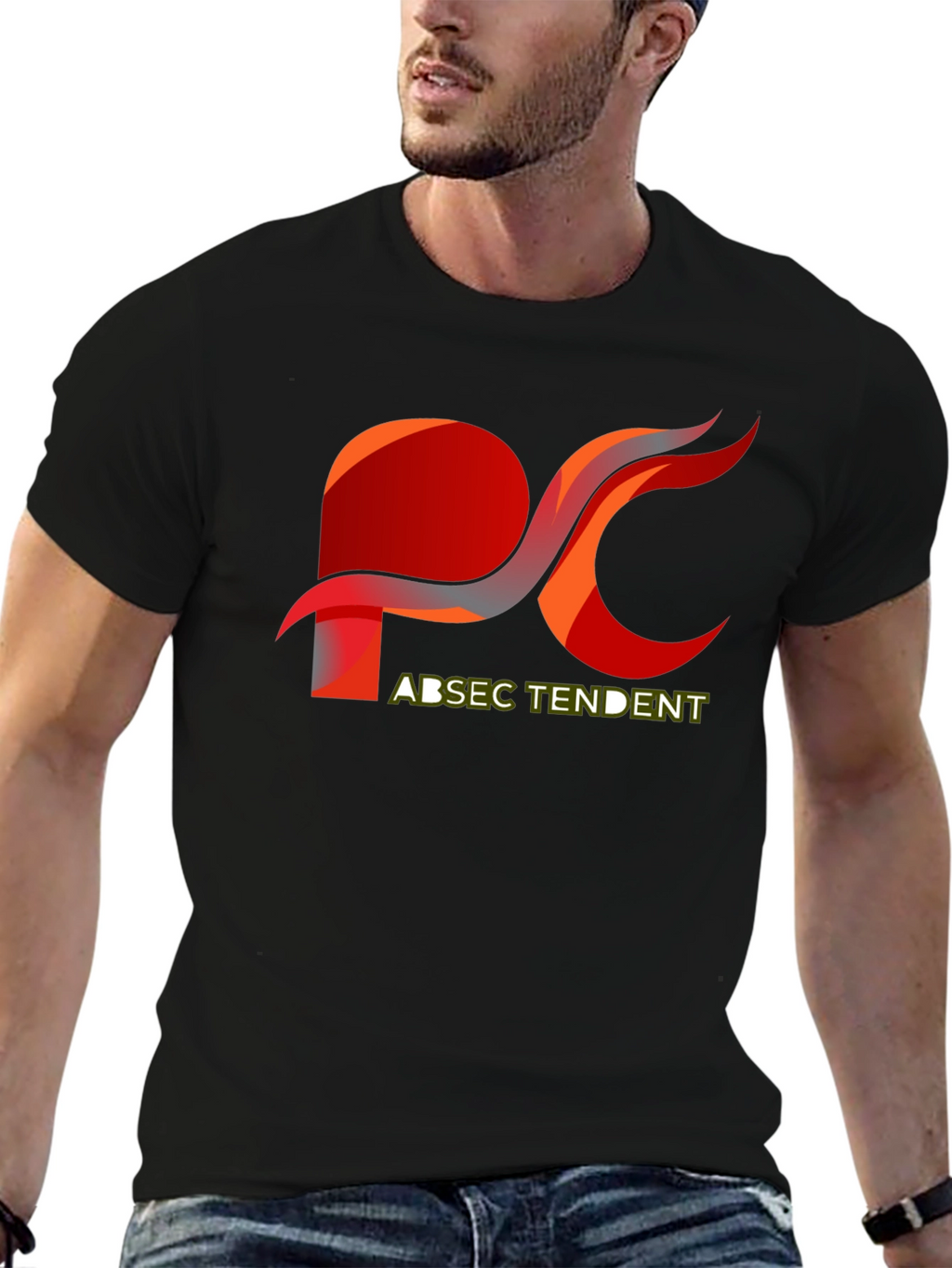 PC Absce Tendet Black T-Shirt