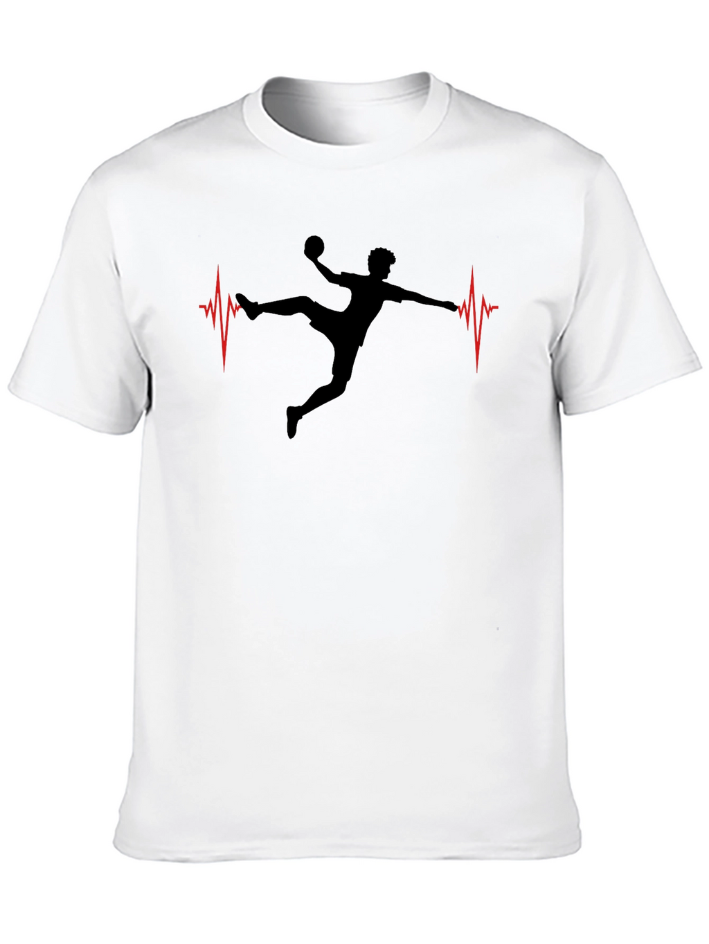 Handball Heartbeat T-Shirt - Sporty Style