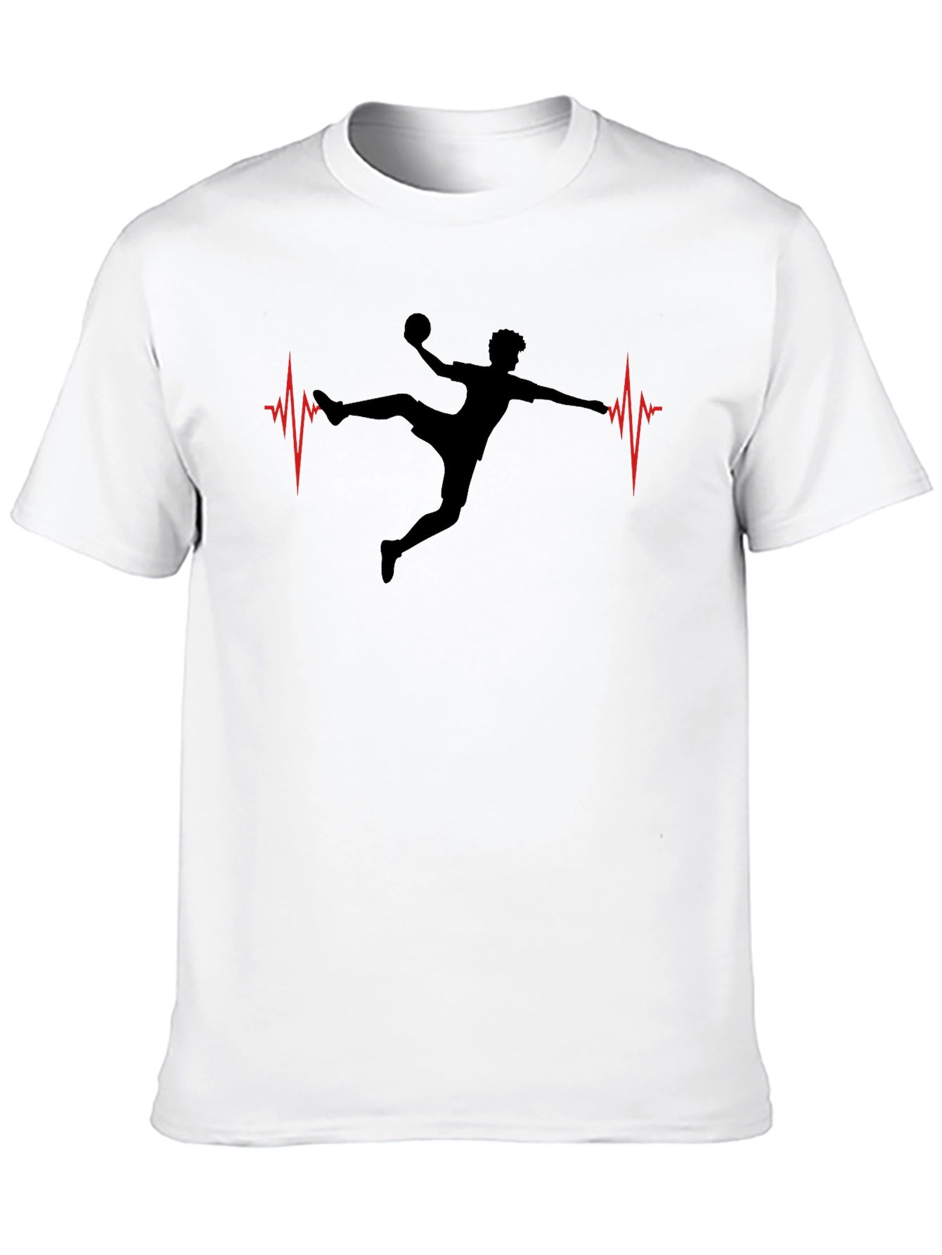 Handball Heartbeat T-Shirt - Sporty Style