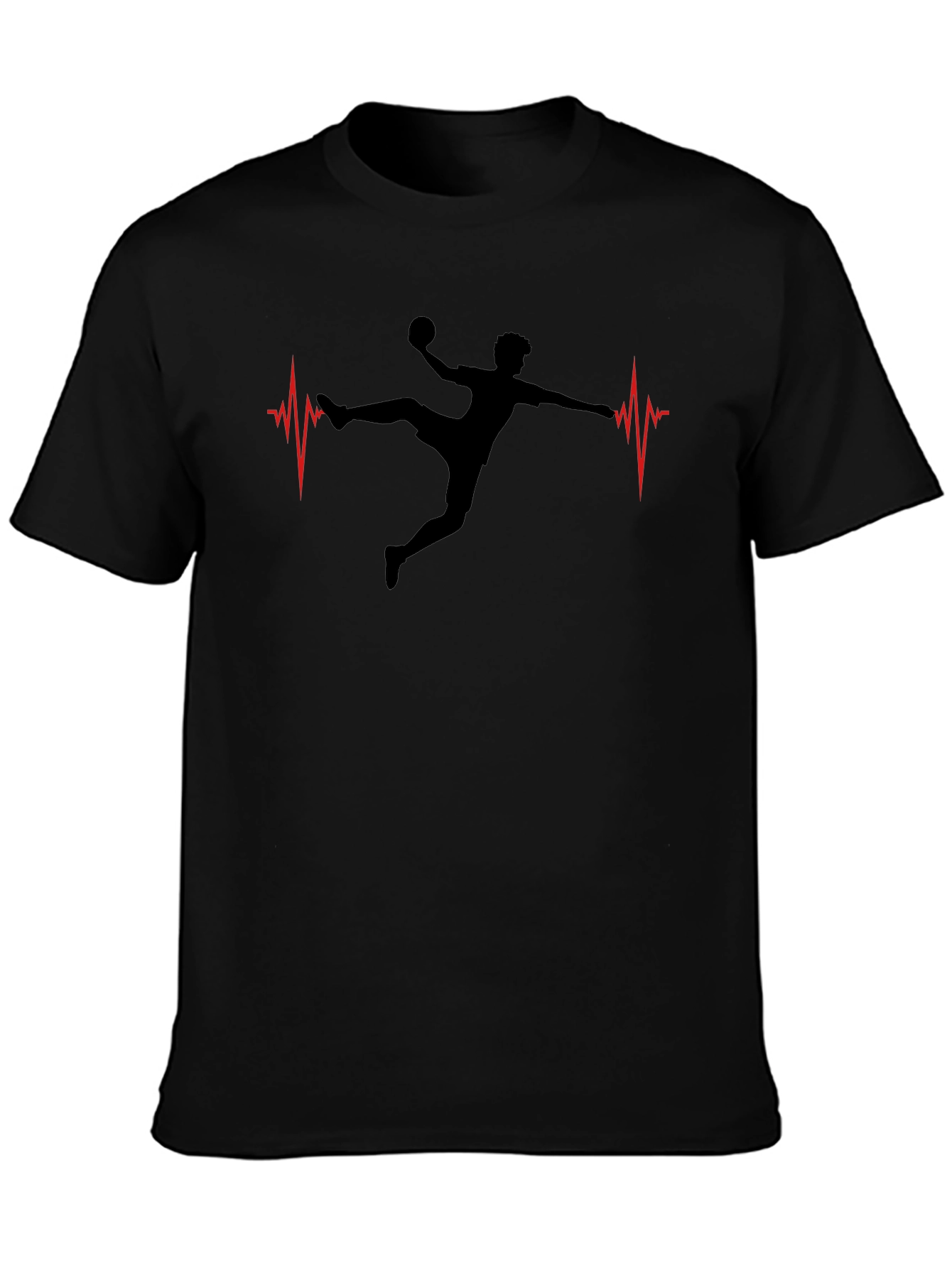 Handball Heartbeat T-Shirt - Sporty Style