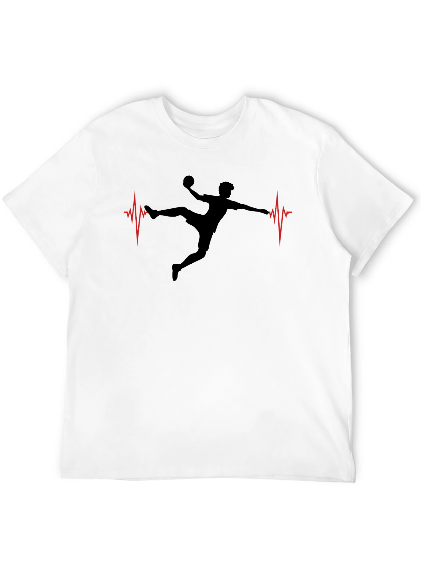 Handball Heartbeat T-Shirt - Sporty Style