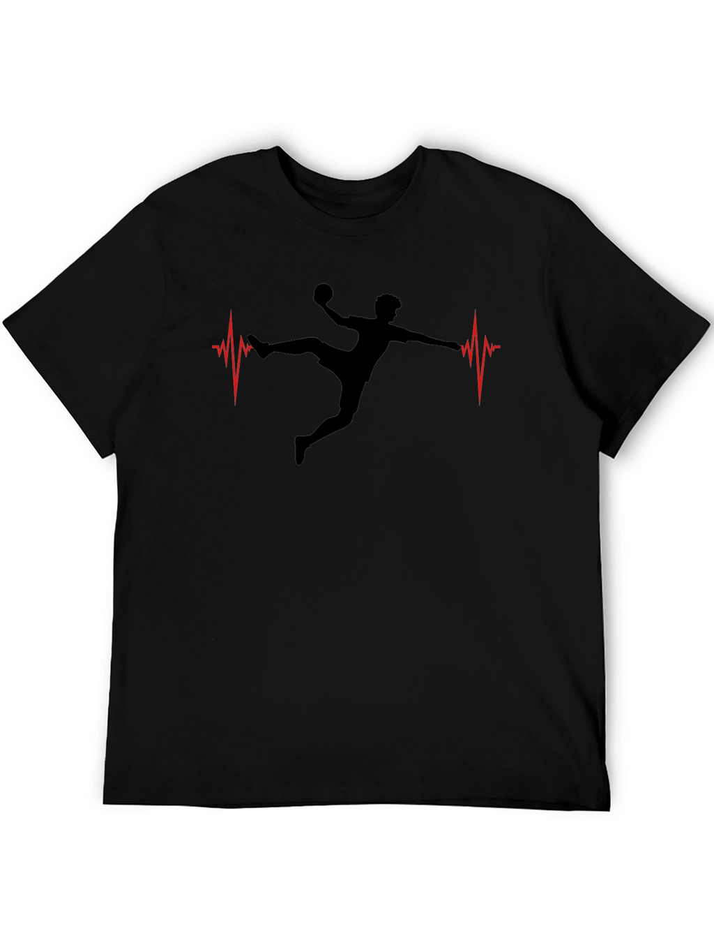 Handball Heartbeat T-Shirt - Sporty Style