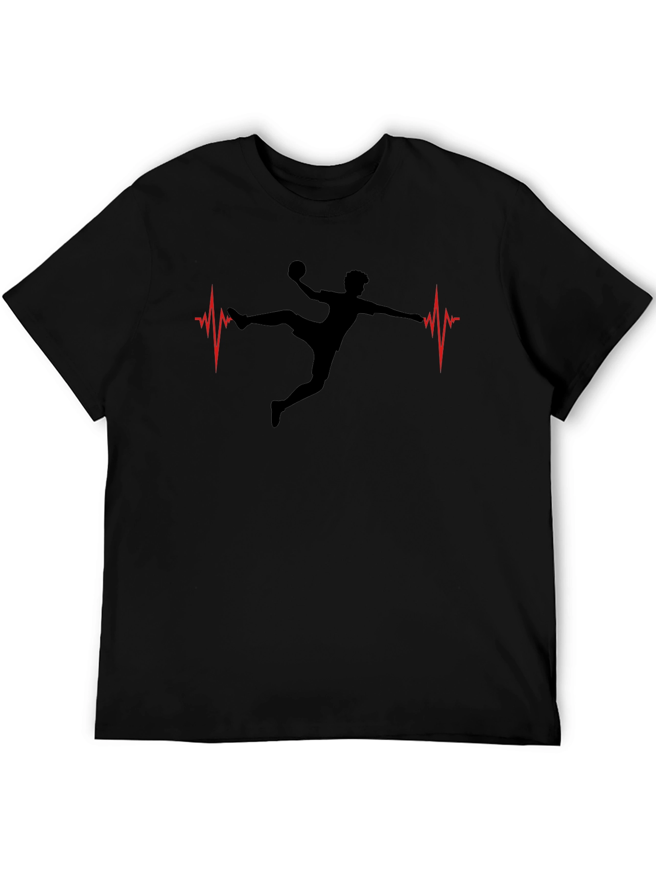 Handball Heartbeat T-Shirt - Sporty Style