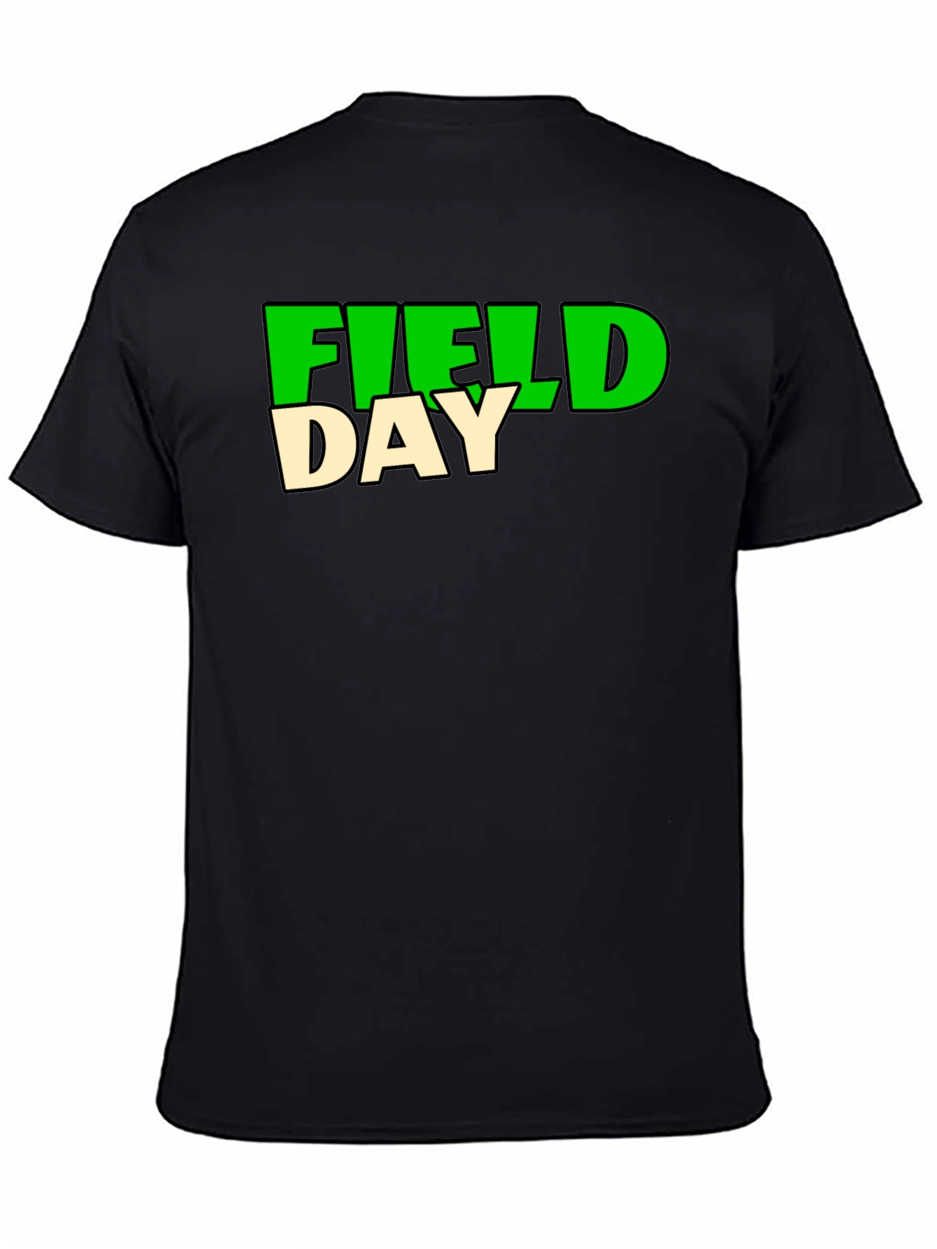 Field Day Graphic T-Shirt - Black