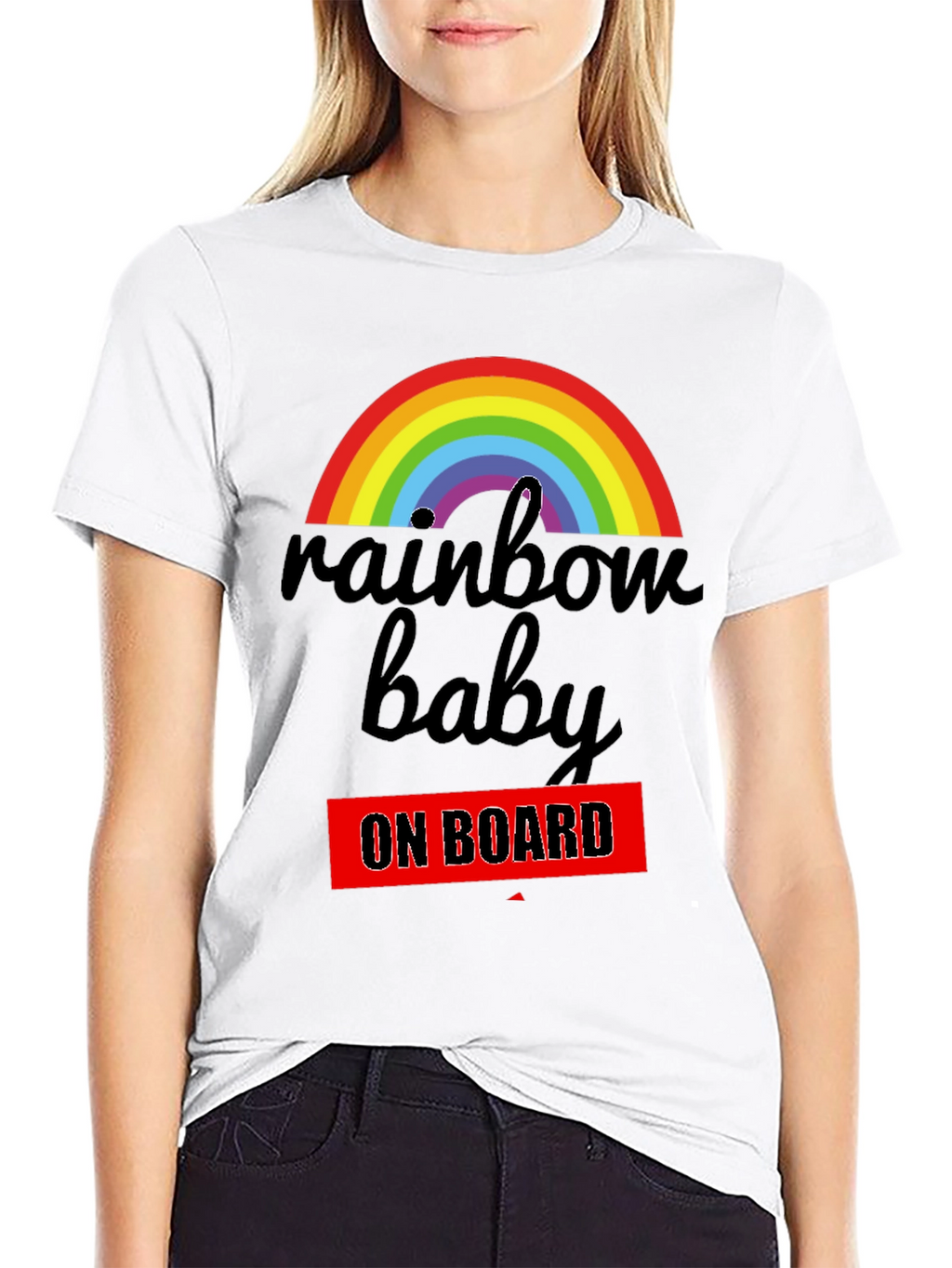 Rainbow Baby On Board T-Shirt
