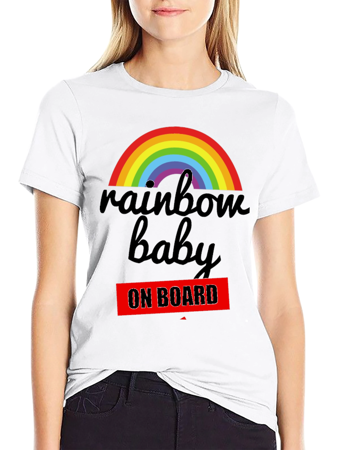 Rainbow Baby On Board T-Shirt