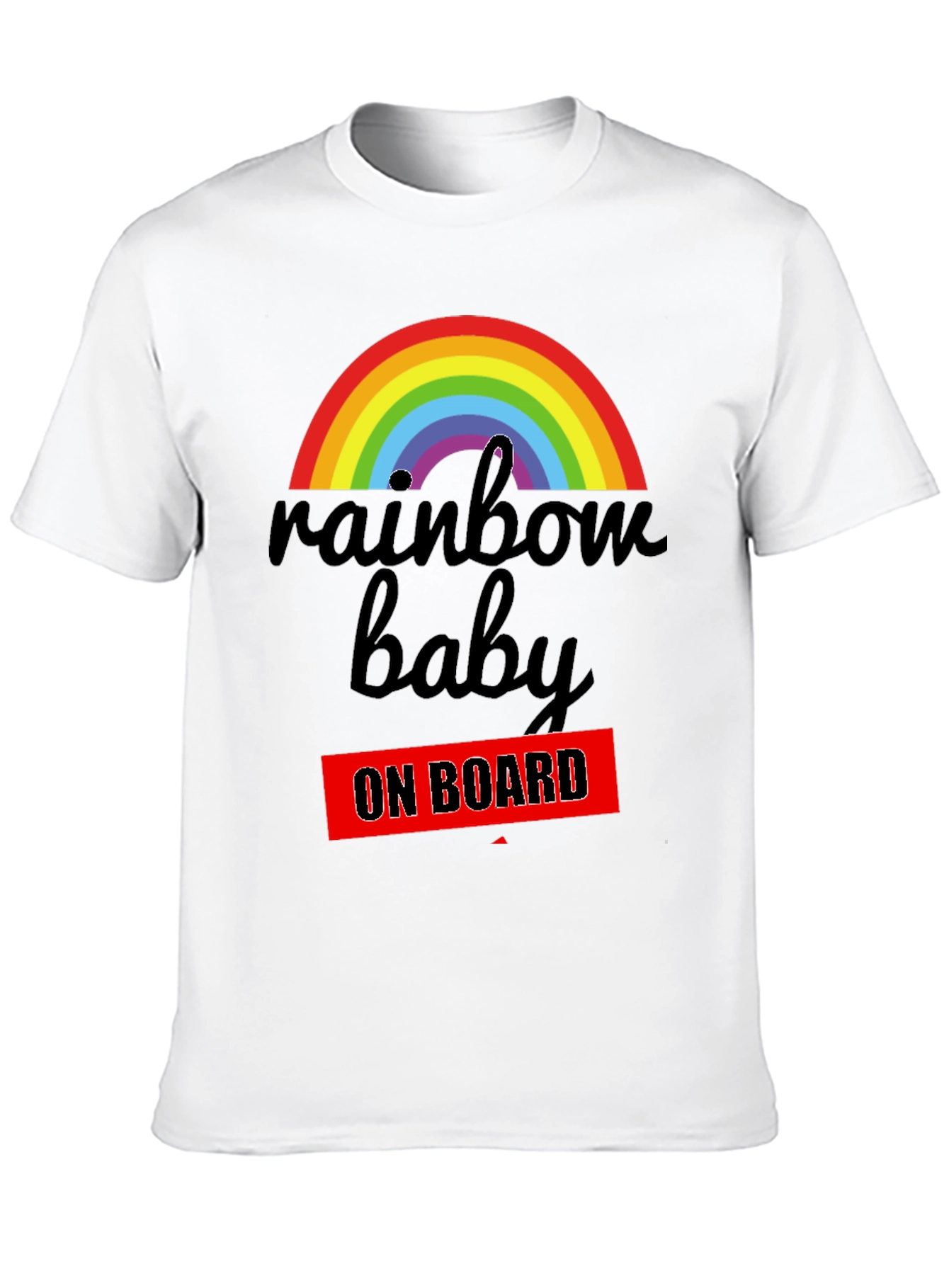 Rainbow Baby On Board T-Shirt