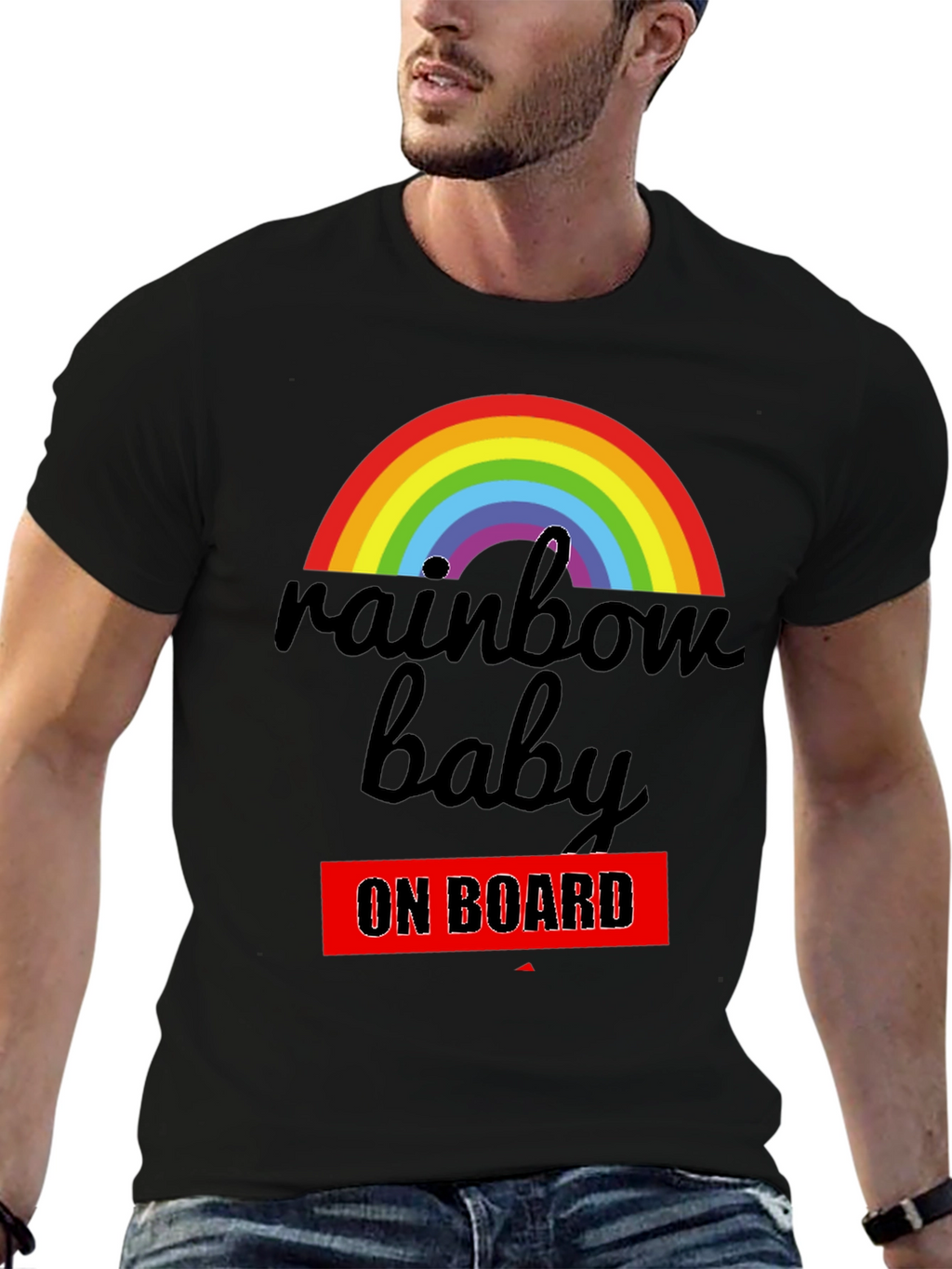 Rainbow Baby On Board T-Shirt